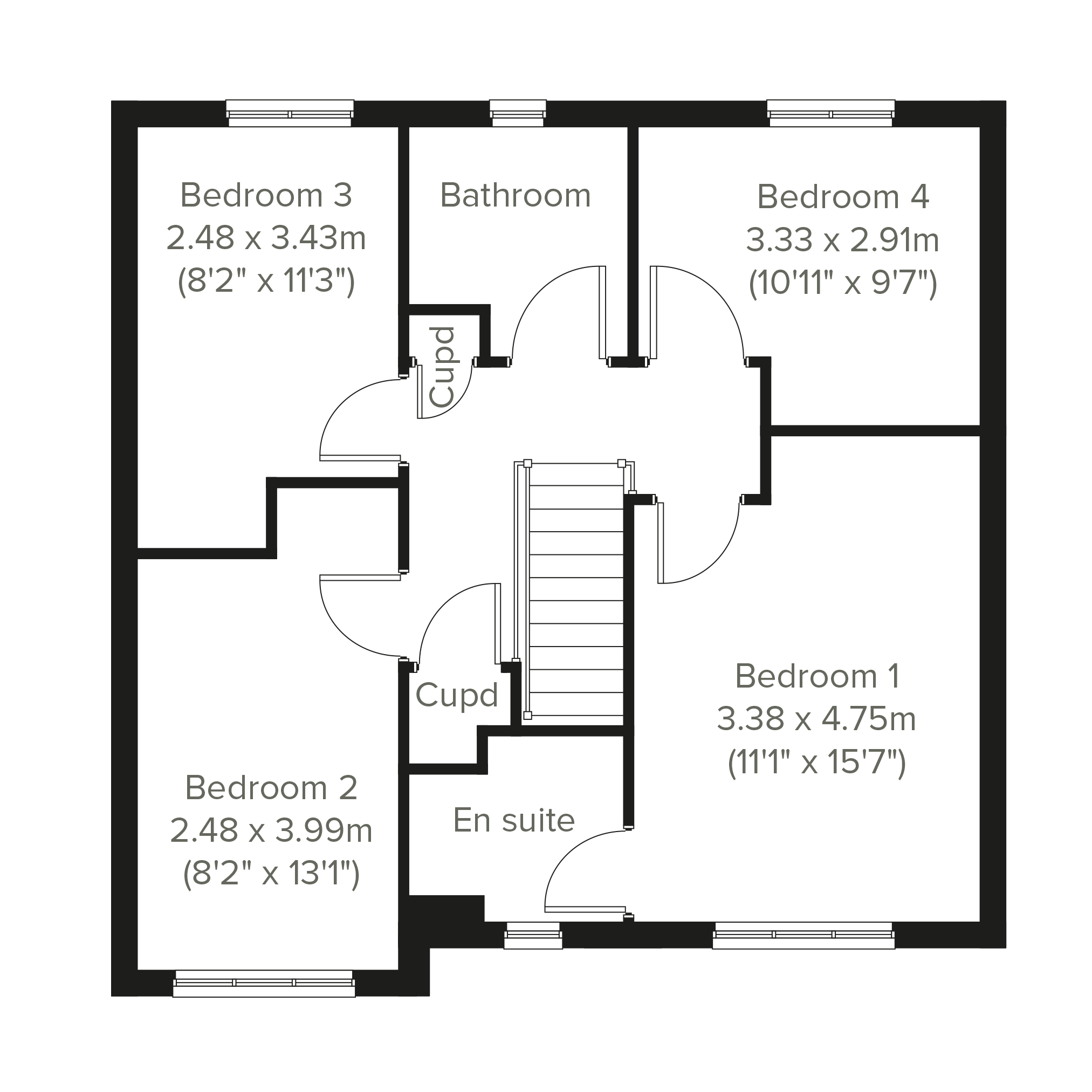 167, Kings Road, Beith floorplan