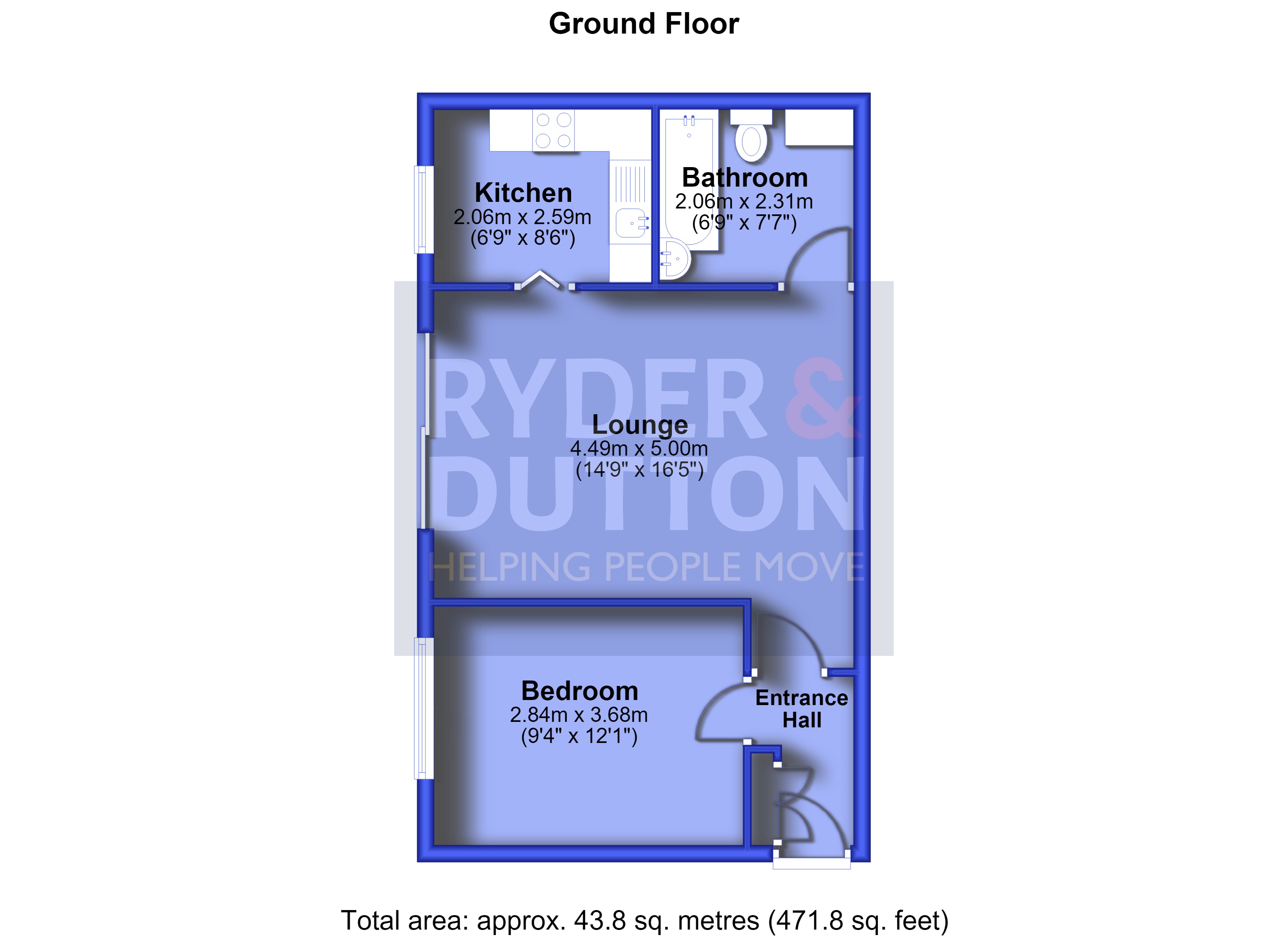 135, Baguley Crescent, Manchester floorplan