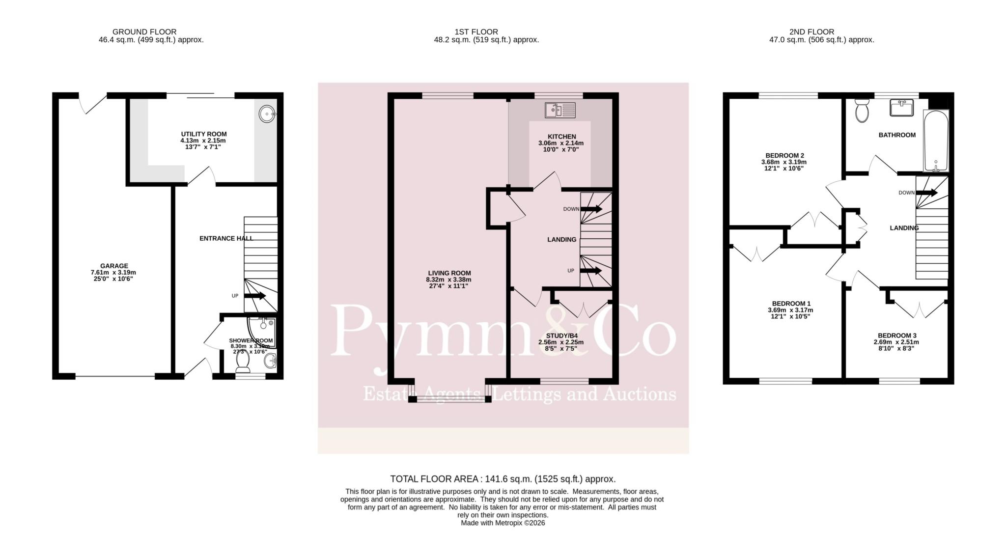 16, Conesford Drive, Norwich floorplan