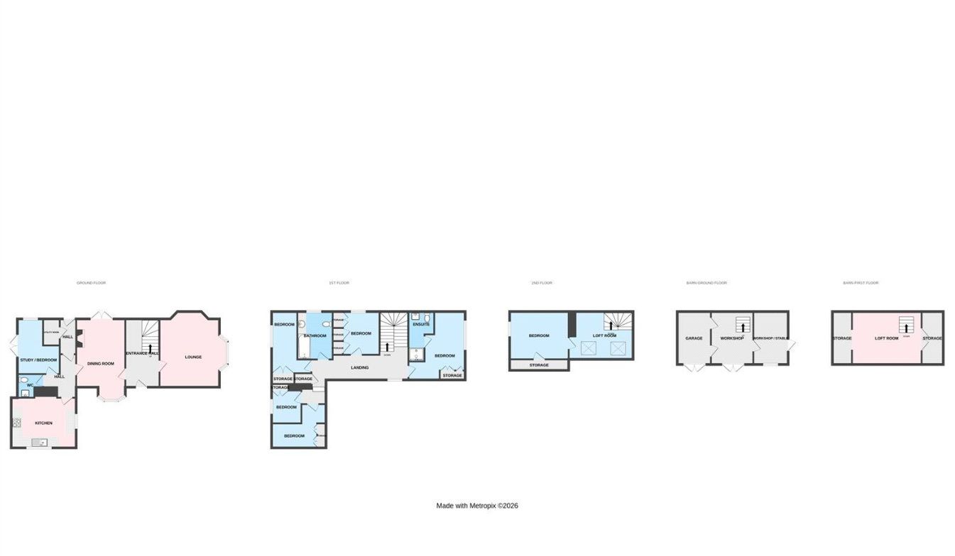 Mill House Harley, Shrewsbury floorplan