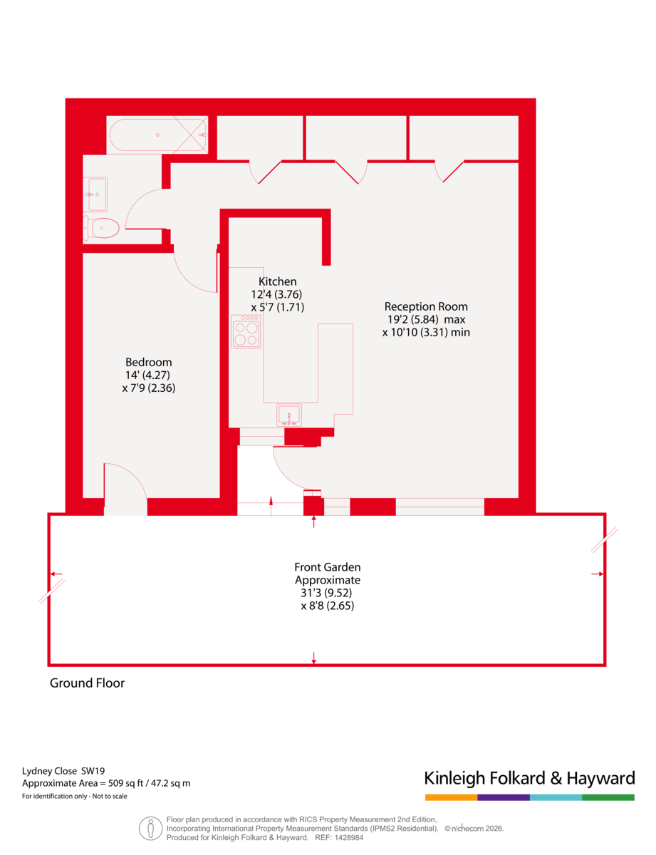 5, Lydney Close, Southfields floorplan