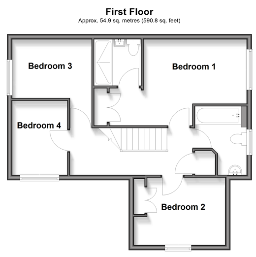 Oakland Court, Ramsgate floorplan