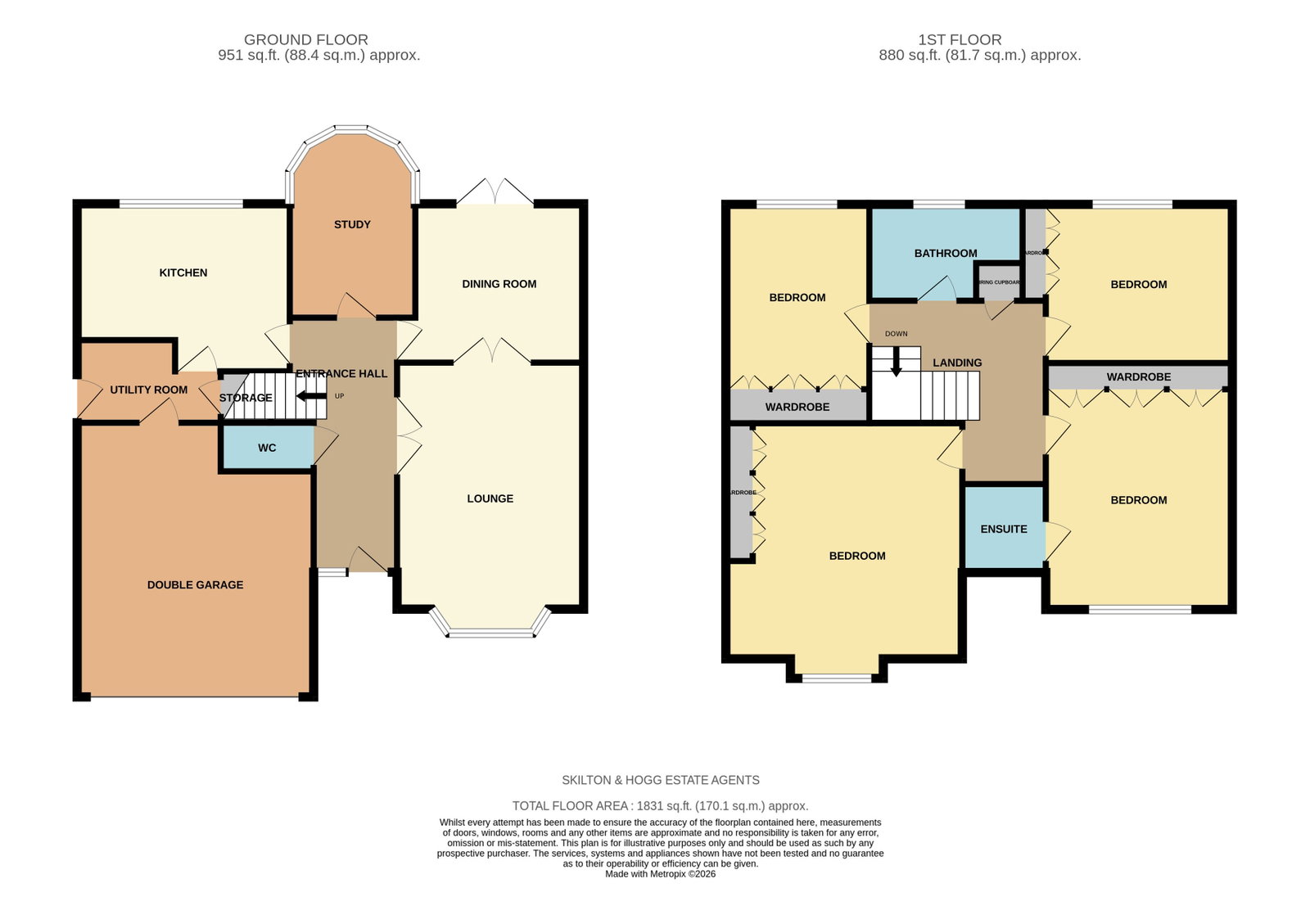 52, Preston Drive, Daventry floorplan
