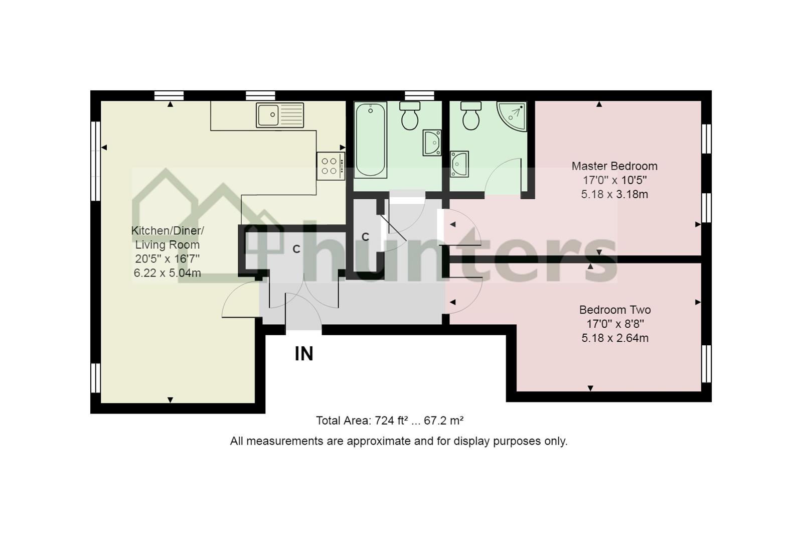 2 Bedrooms Flat for sale in Victoria Road, Burgess Hill RH15