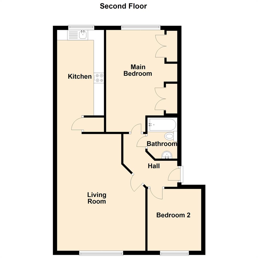 42, Fenwick Close, Backworth floorplan