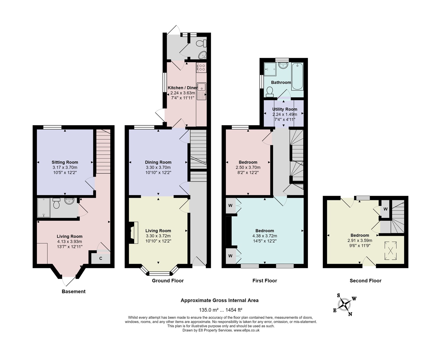 Temple Street, East Oxford floorplan