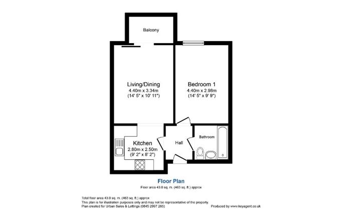 1 Bedrooms Flat to rent in Berber Parade, London SE18