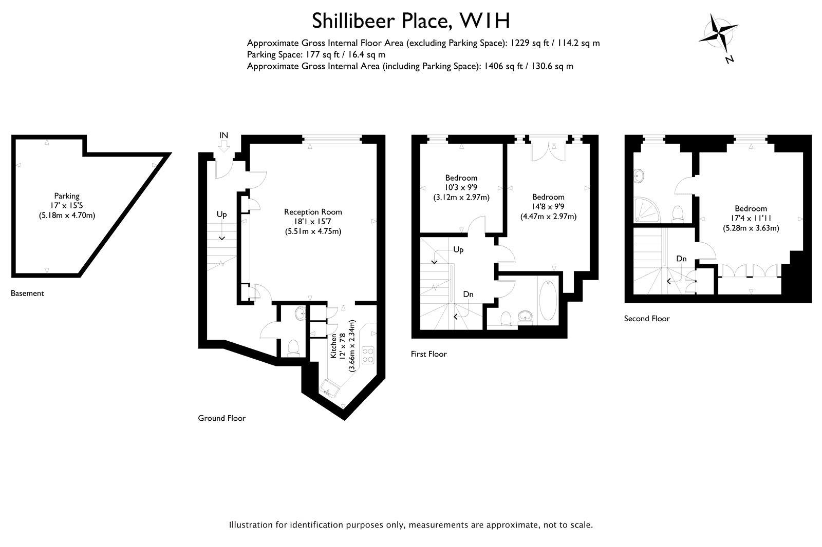 3 Bedrooms Mews house for sale in Shillibeer Place, London W1H