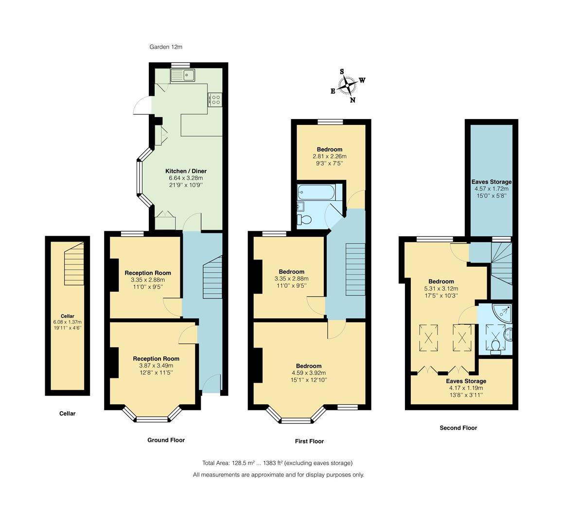 1A, Connaught Road, London floorplan