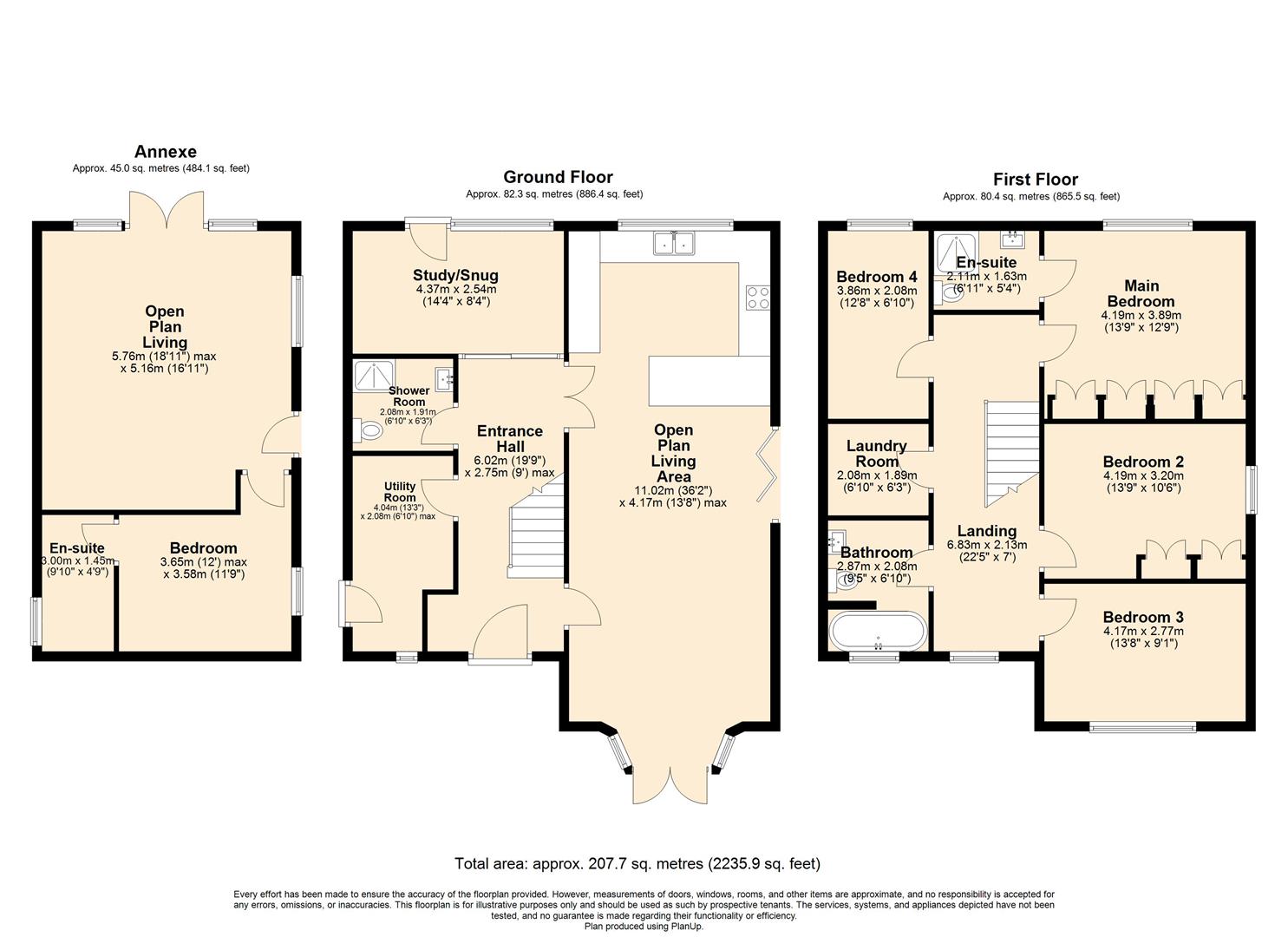 Deers Chase, 83 West Harling Road, East Harling floorplan