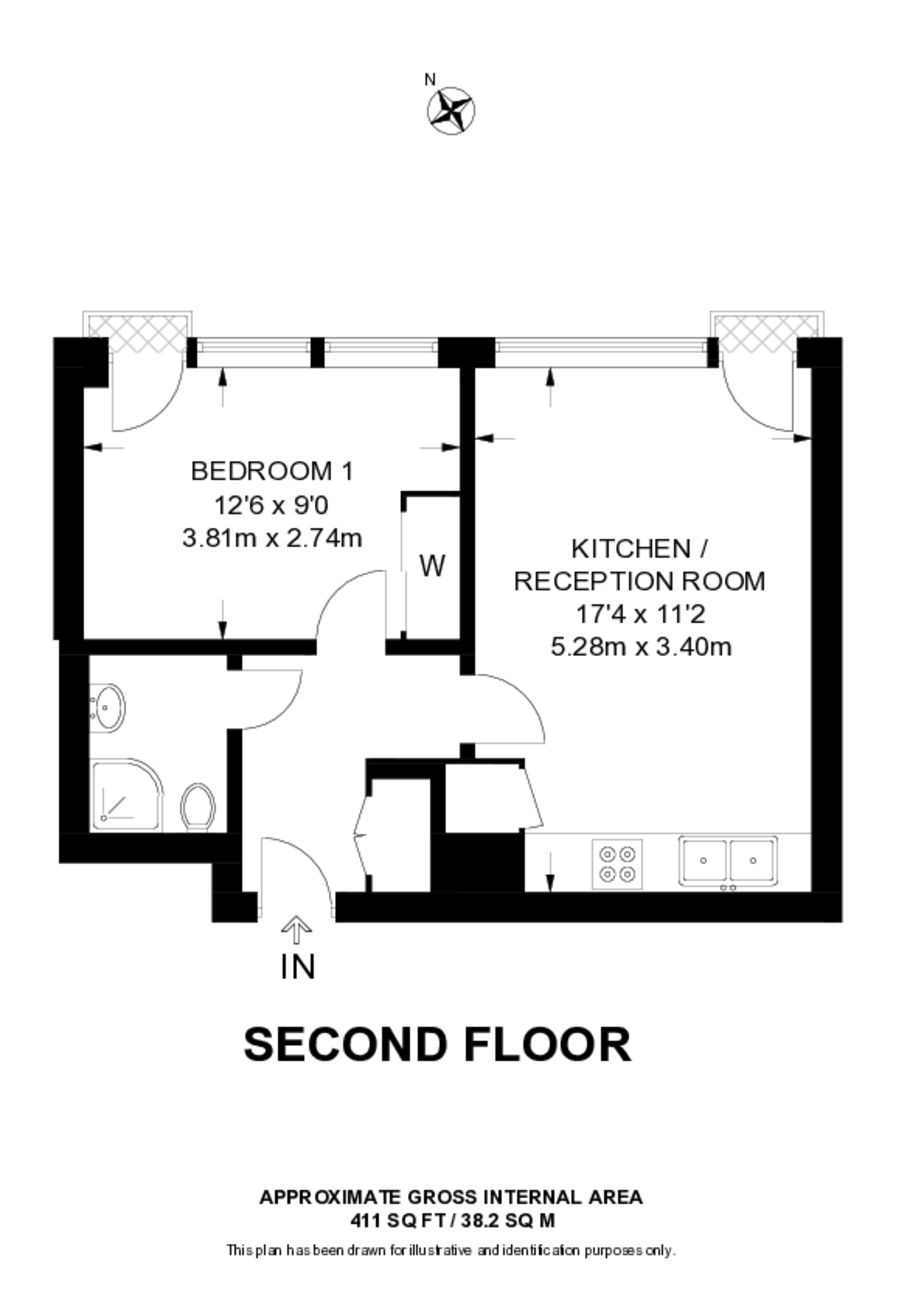 Weedington Road, Kentish Town floorplan