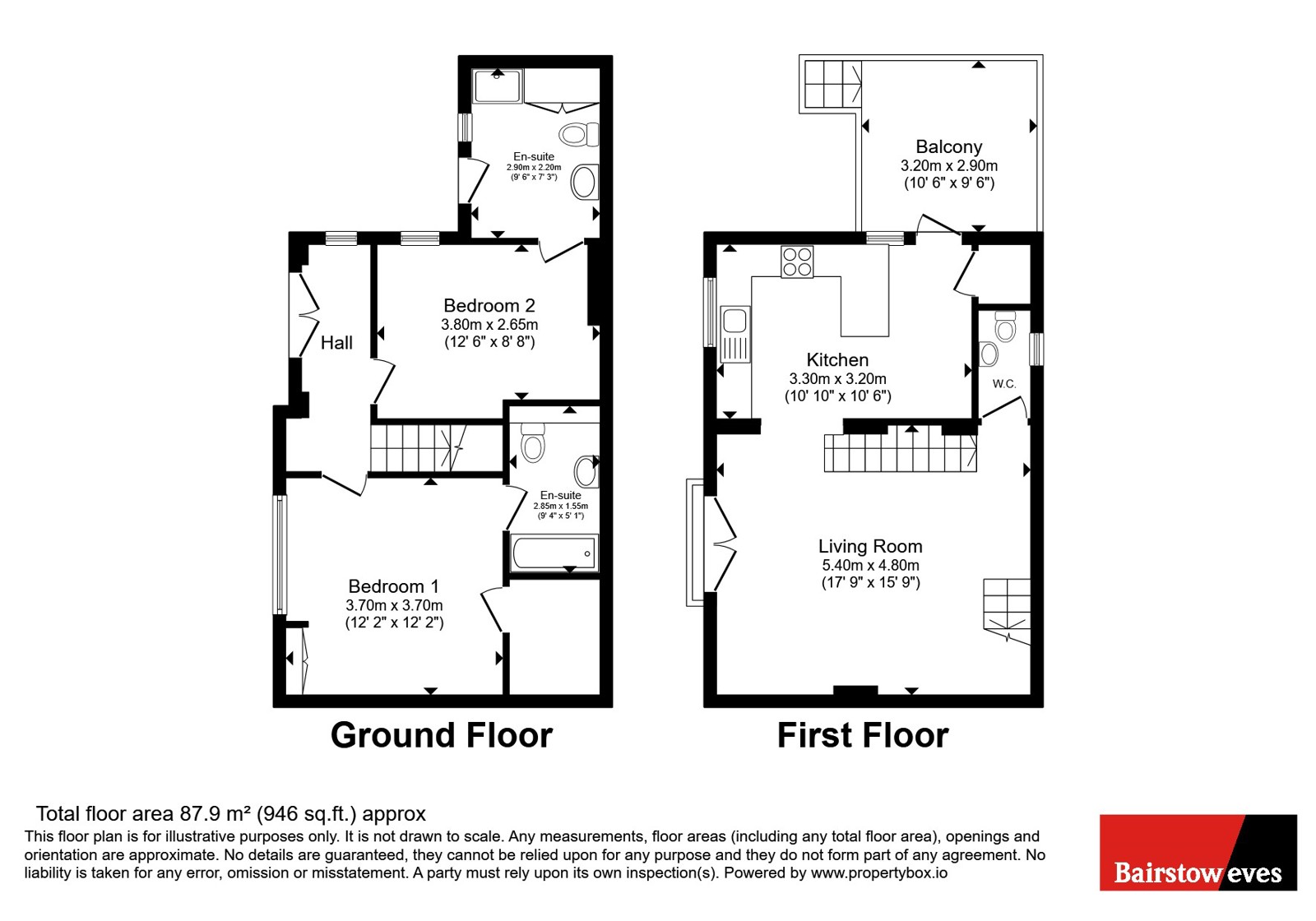 2, York Mews, Ilford floorplan