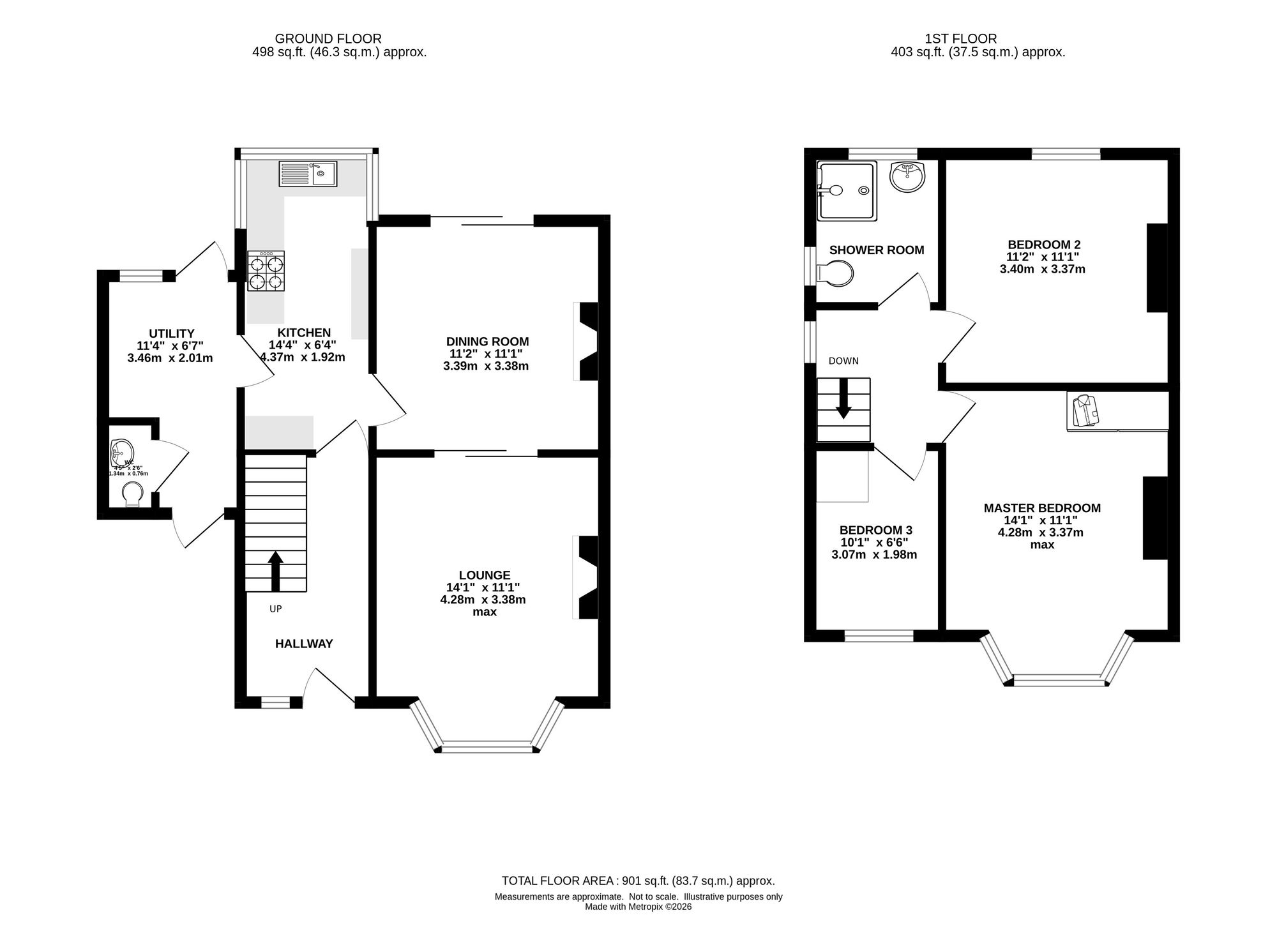 8 Coachway, Macclesfield floorplan