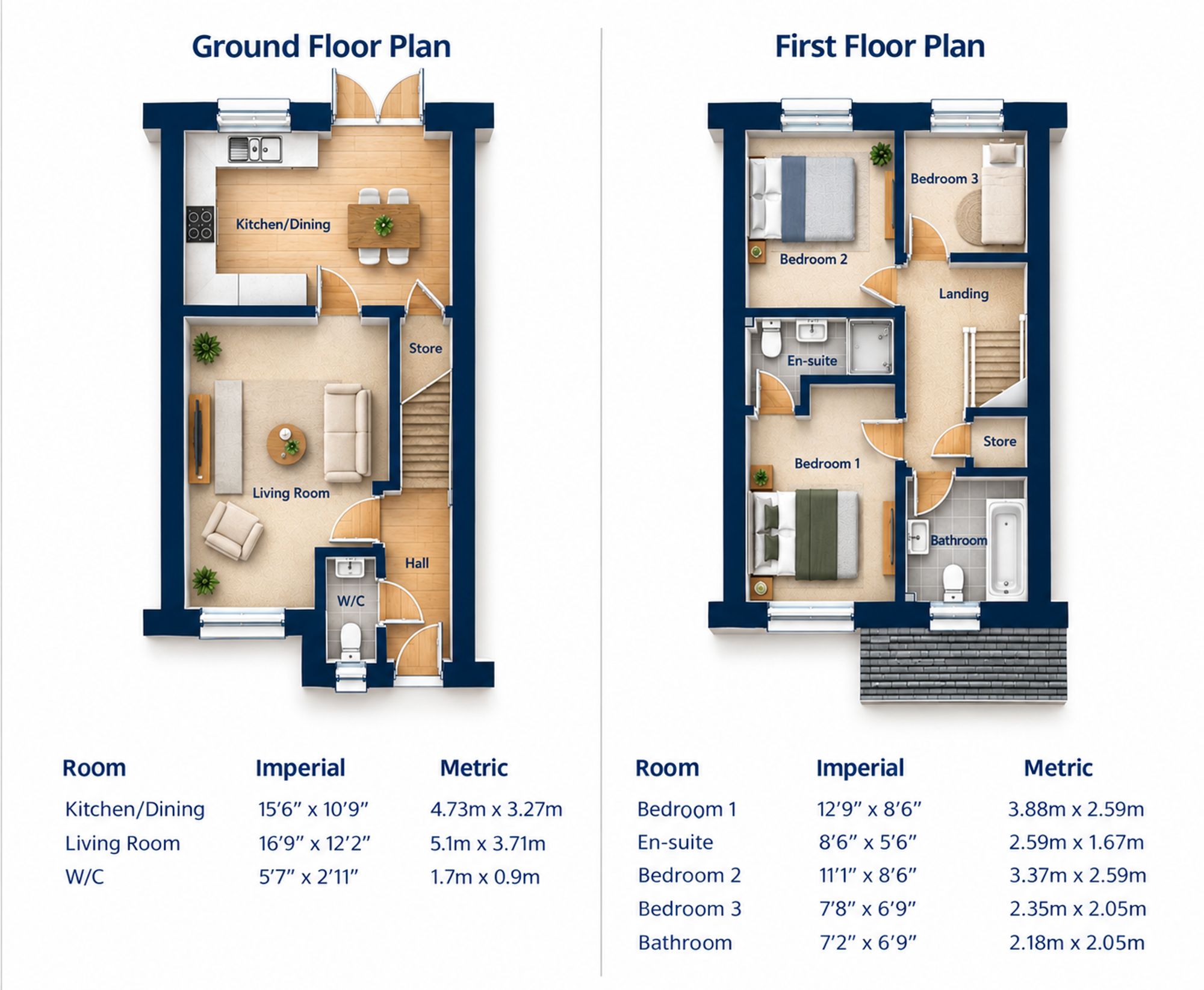51 Emelia Drive, Prescot floorplan
