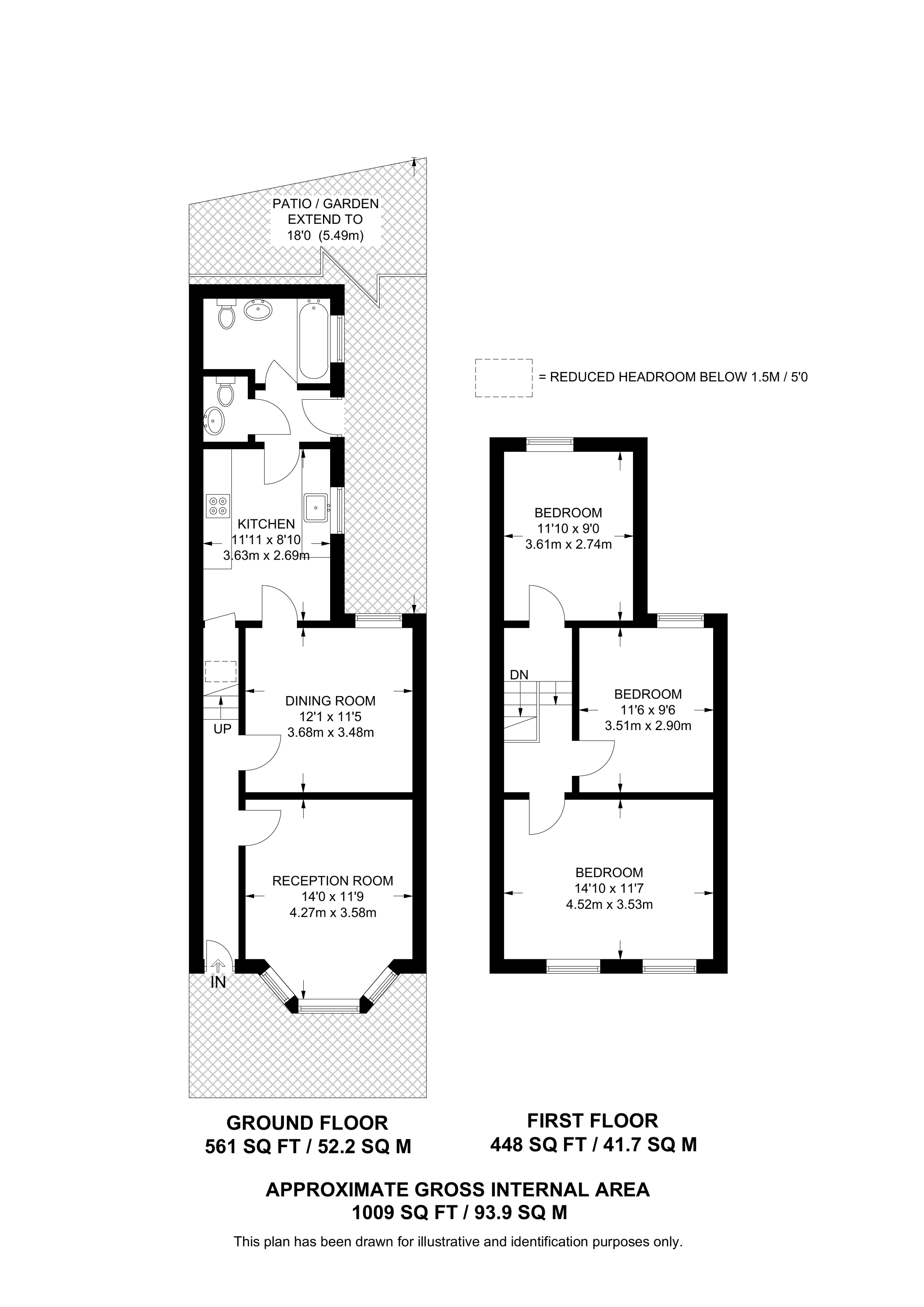 Ley Street, Ilford floorplan