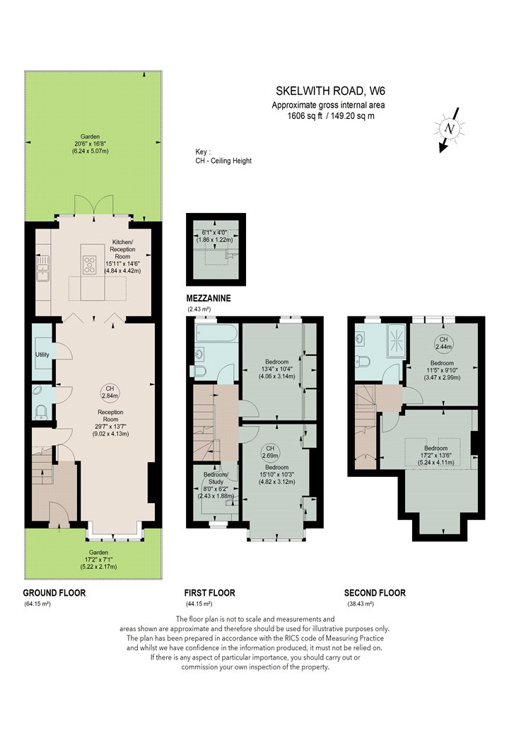 9, Skelwith Road, London floorplan