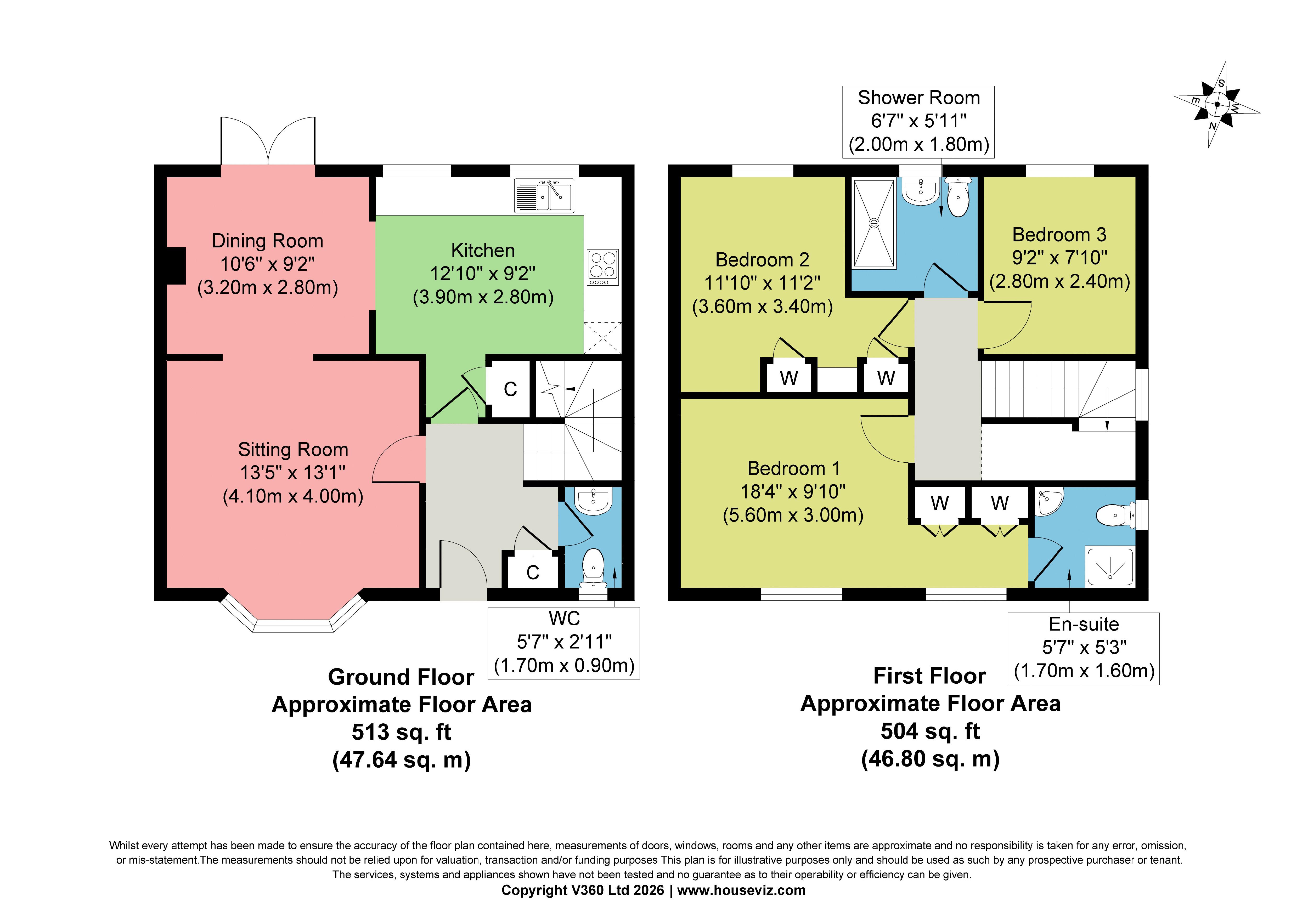 23, Halifax Close, York floorplan