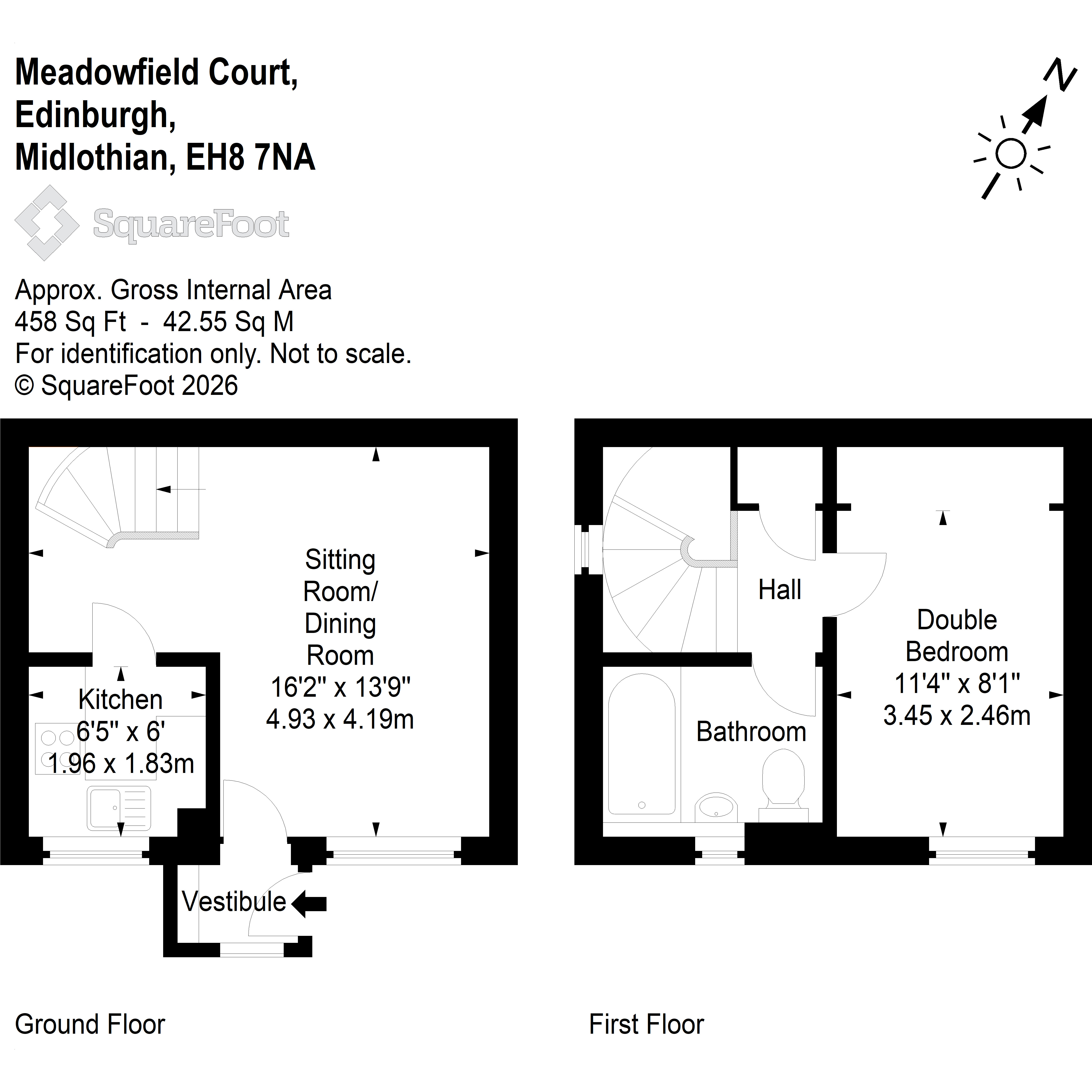 15, Meadowfield Court, Edinburgh floorplan