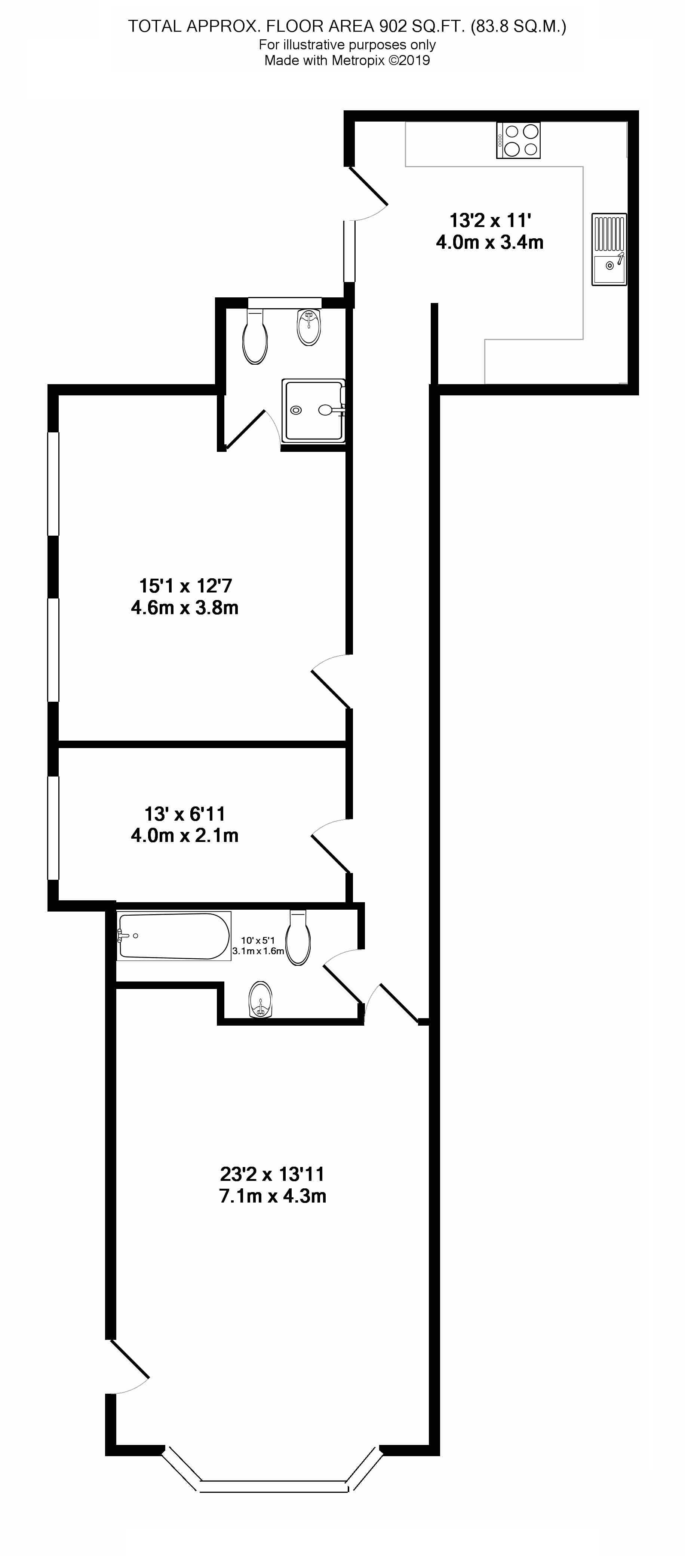 2 Bedrooms Flat for sale in Hallen Road, Henbury, Bristol BS10