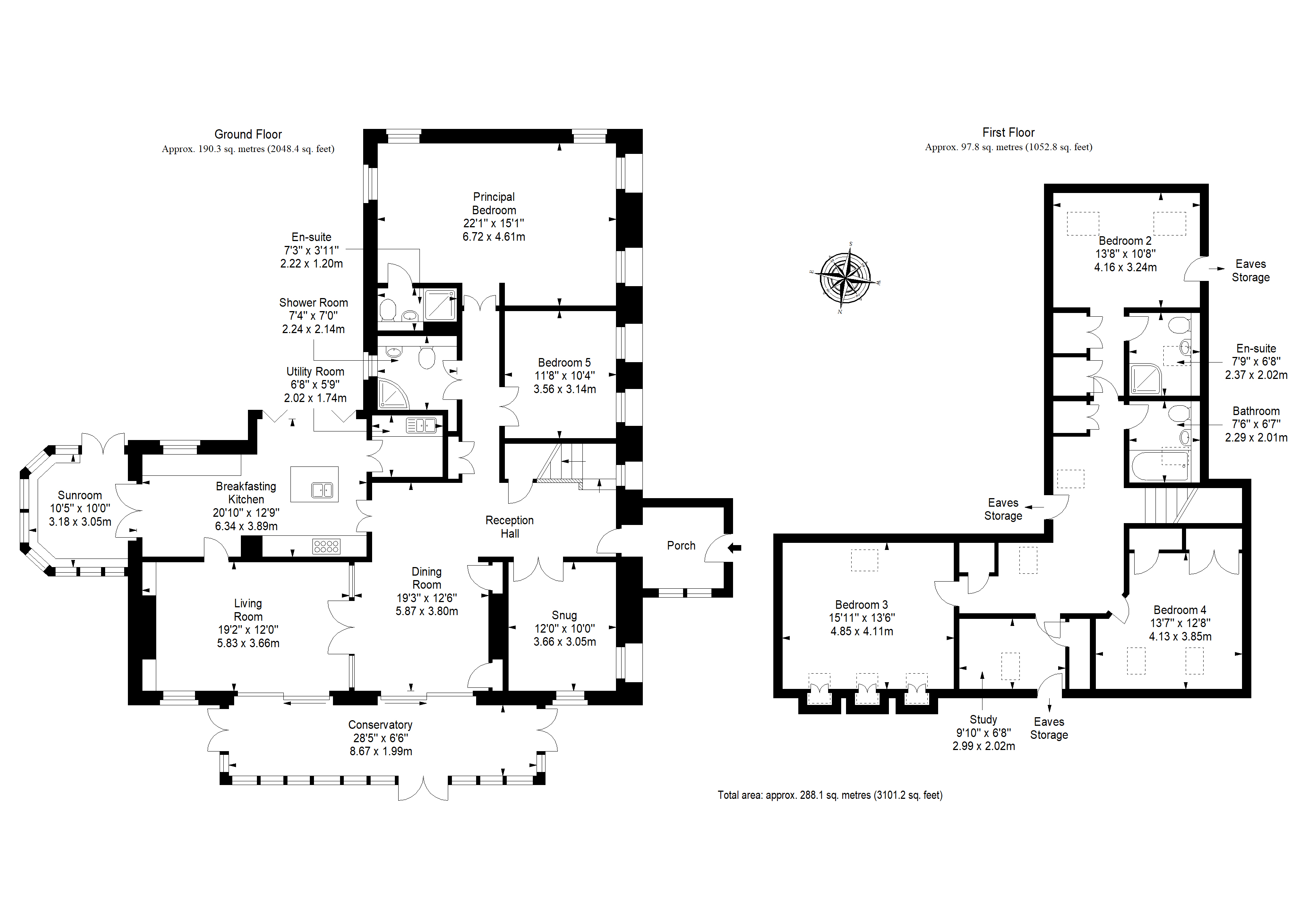 Sea Breezes, Heugh Brae, North Berwick floorplan