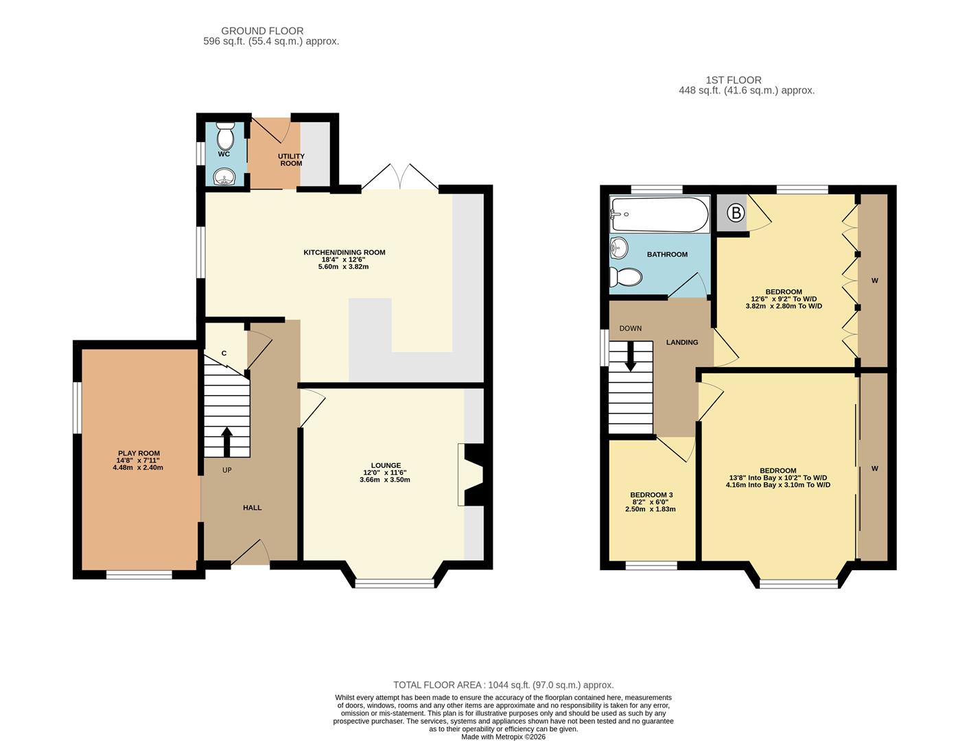 31, Fivefield Road, Coventry floorplan