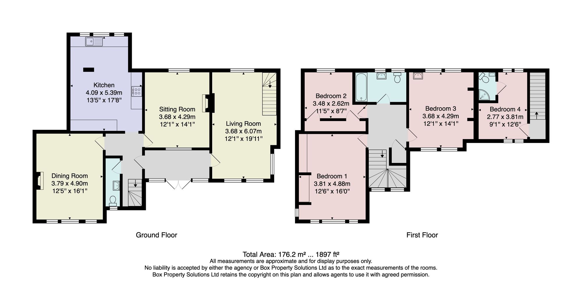 76 Oakdale, Harrogate floorplan