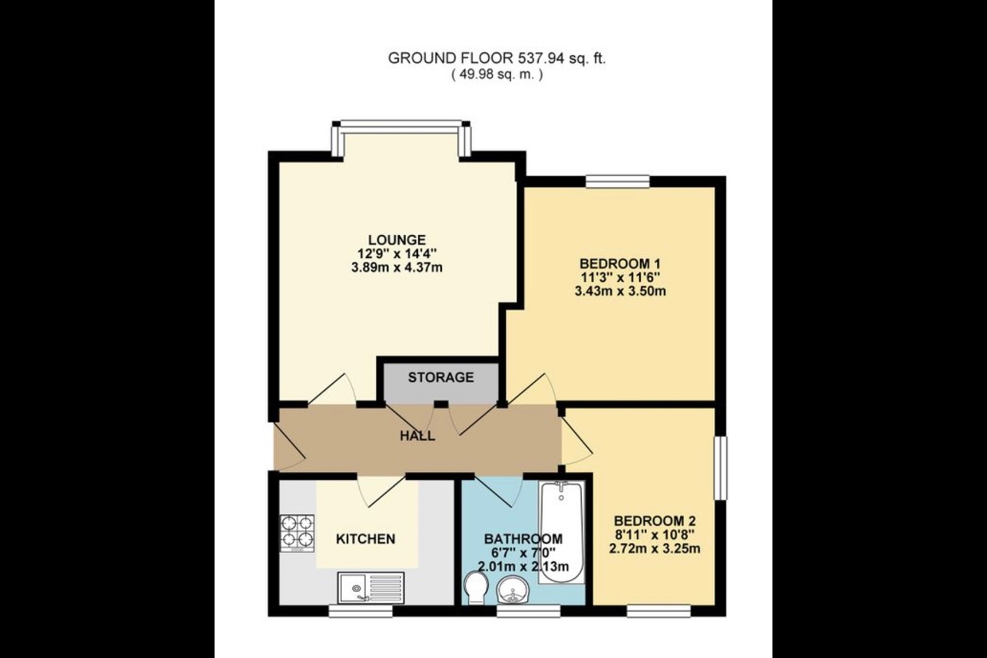 16, The Moorings, Coventry floorplan