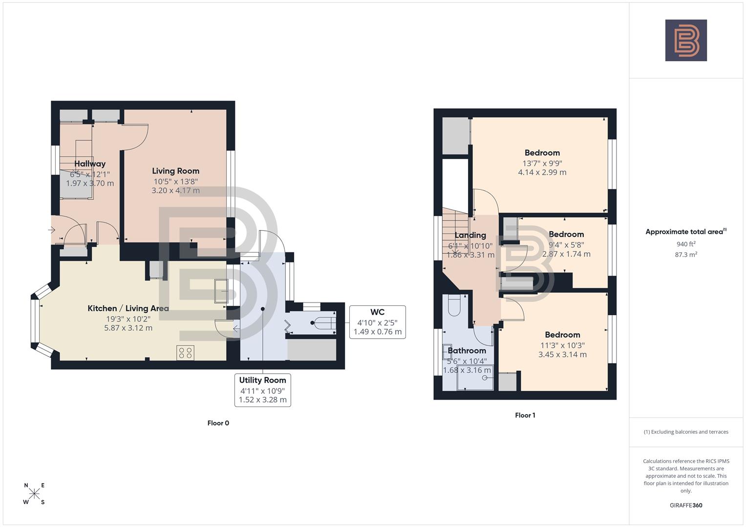 20, Norman Road, Rugby floorplan