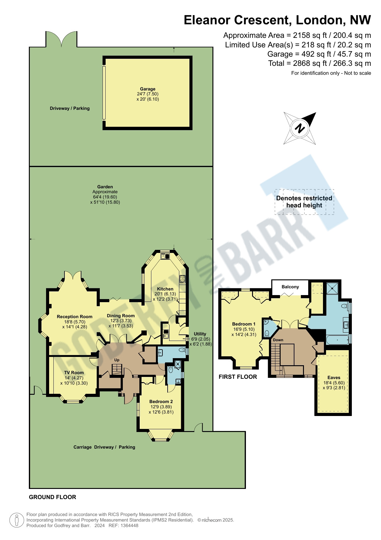 Eleanor Crescent, Eleanor Crescent, Mill Hill Village floorplan
