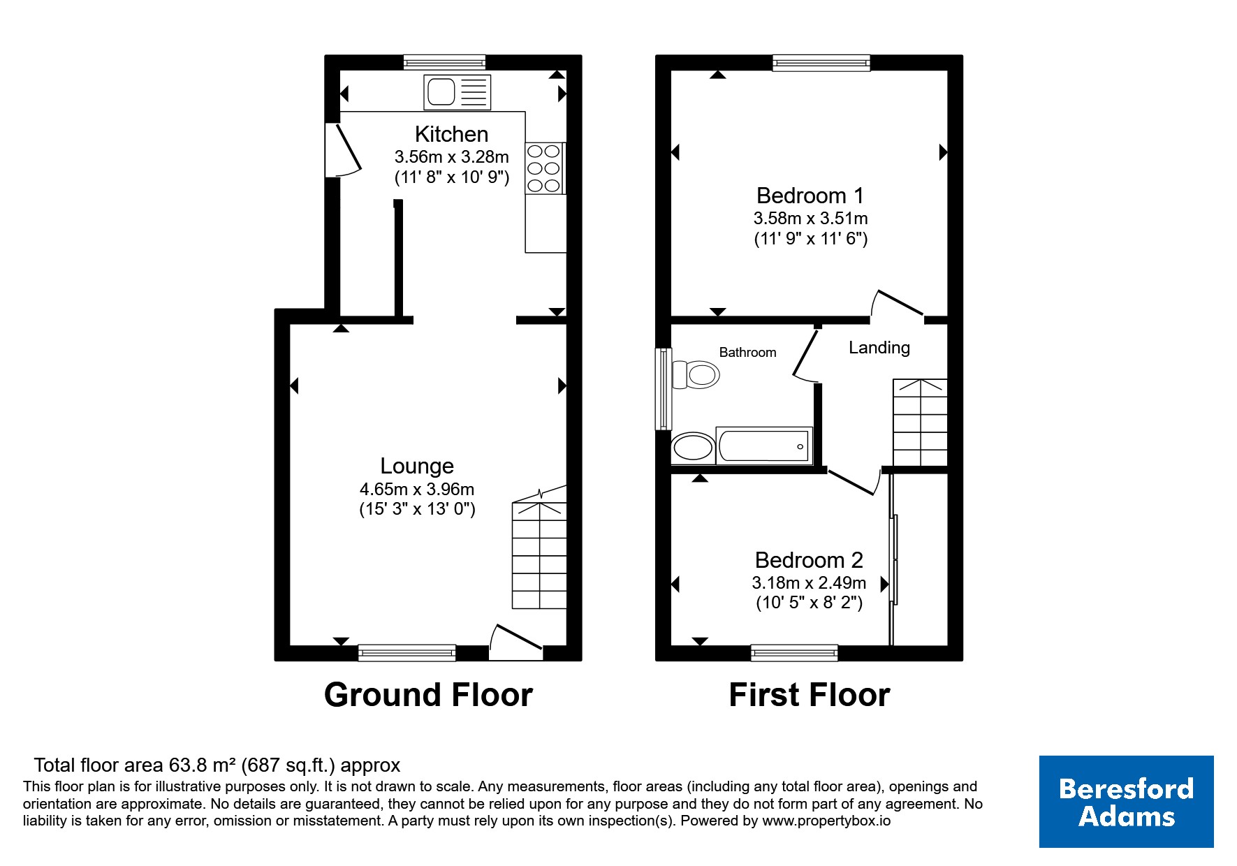 7, Tanrallt, Bangor floorplan