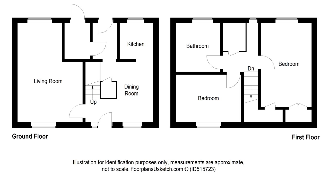 2 Bedrooms Terraced house for sale in Ellon Park, Glenrothes, Fife KY7