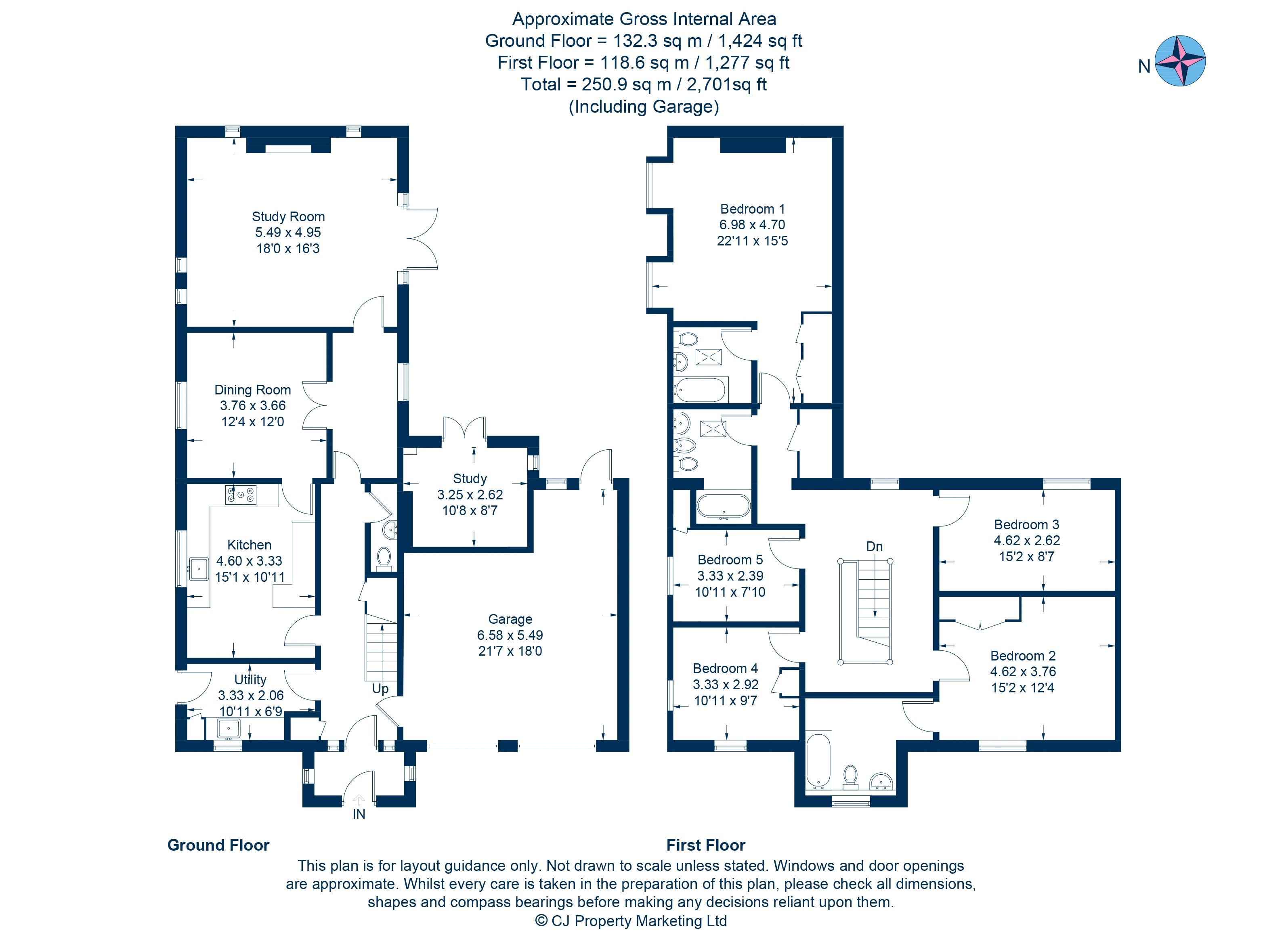 5 Bedrooms Detached house for sale in College Farm Close, Oddington, Kidlington OX5