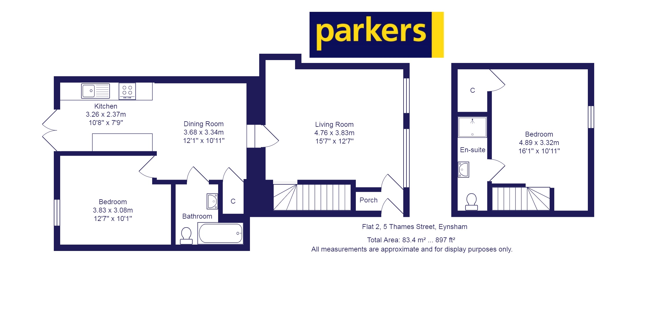 Flat 2, 5, Thames Street, Eynsham floorplan