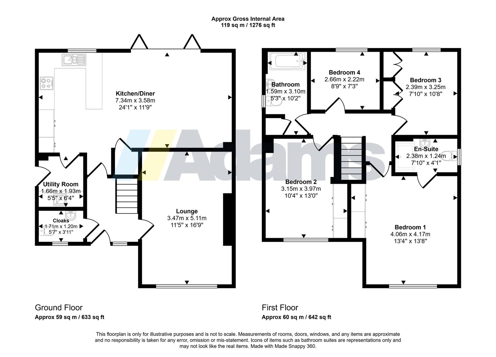 Hornsmill Avenue, Widnes floorplan