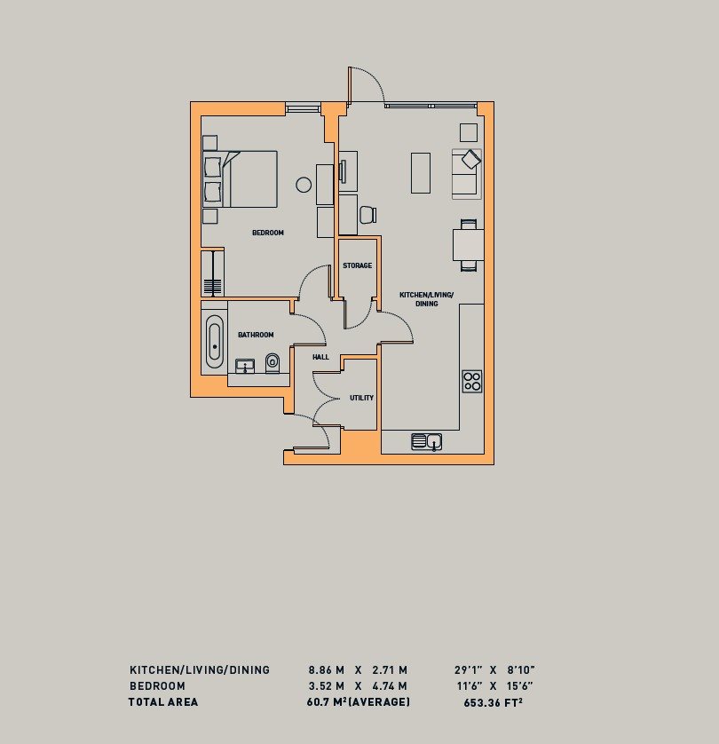 Holly House, 152 Earlham Grove, Forest Gate E7, 1 bedroom flat for sale 65748329 PrimeLocation