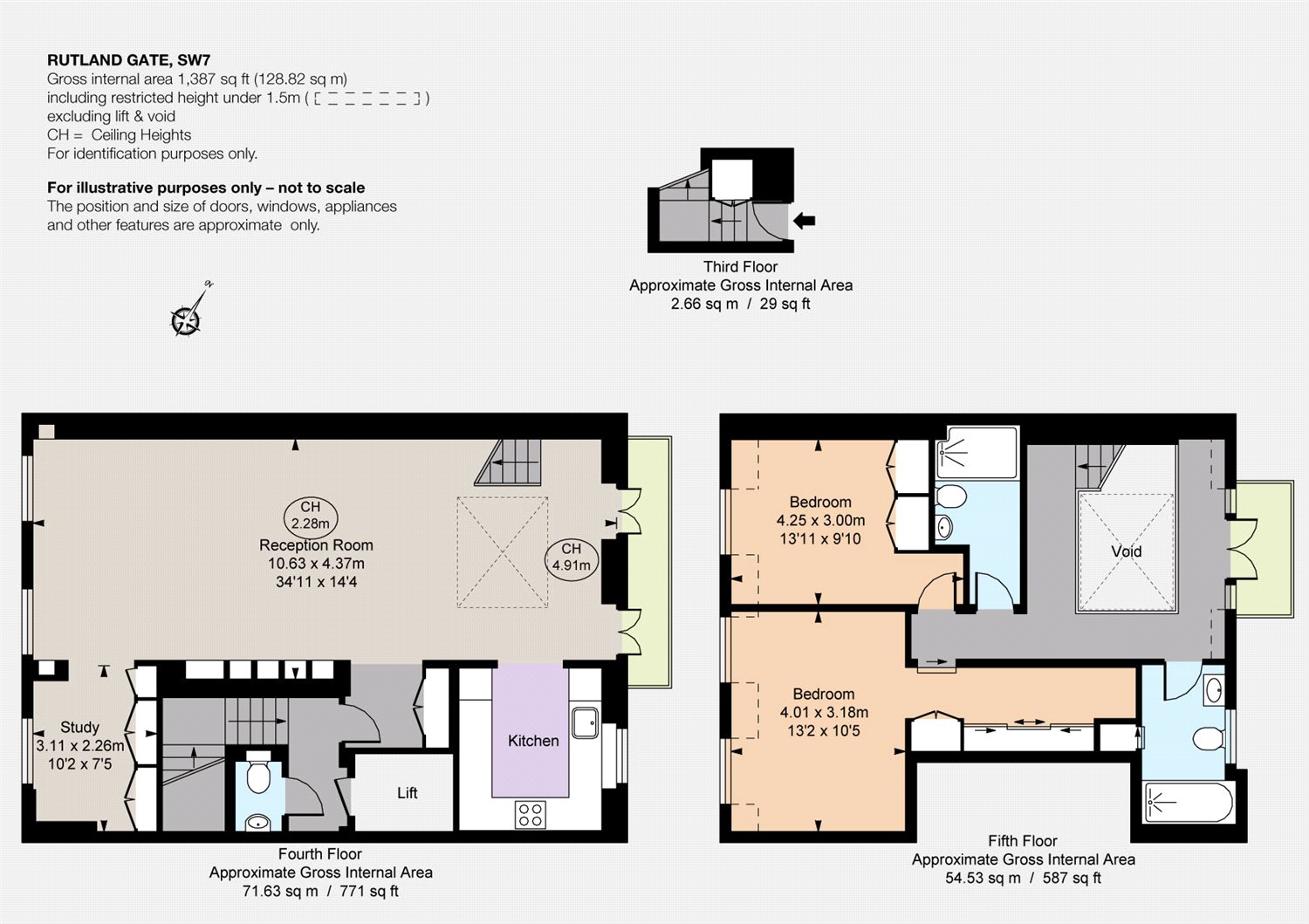 2 Bedrooms Flat to rent in Rutland Gate, Knightsbridge, London SW7