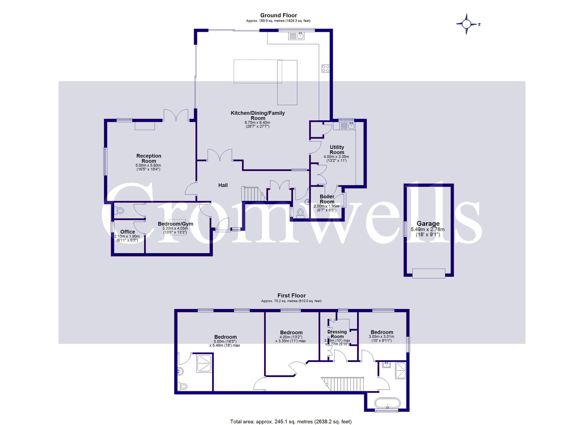 Larches Mill Lane, Dorking floorplan
