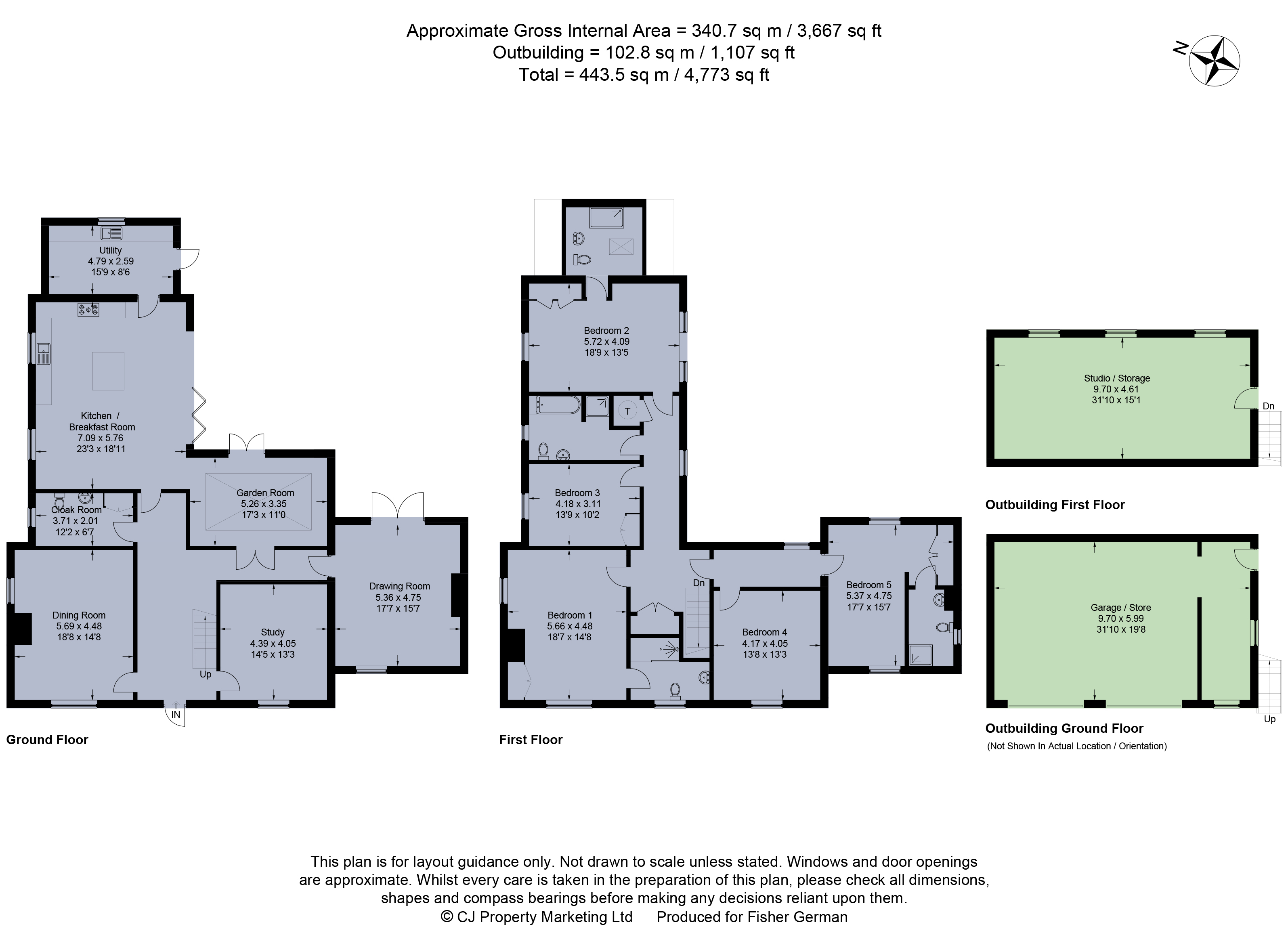 Mill Lane, Westbury, Brackley NN13, 5 bedroom detached house for sale