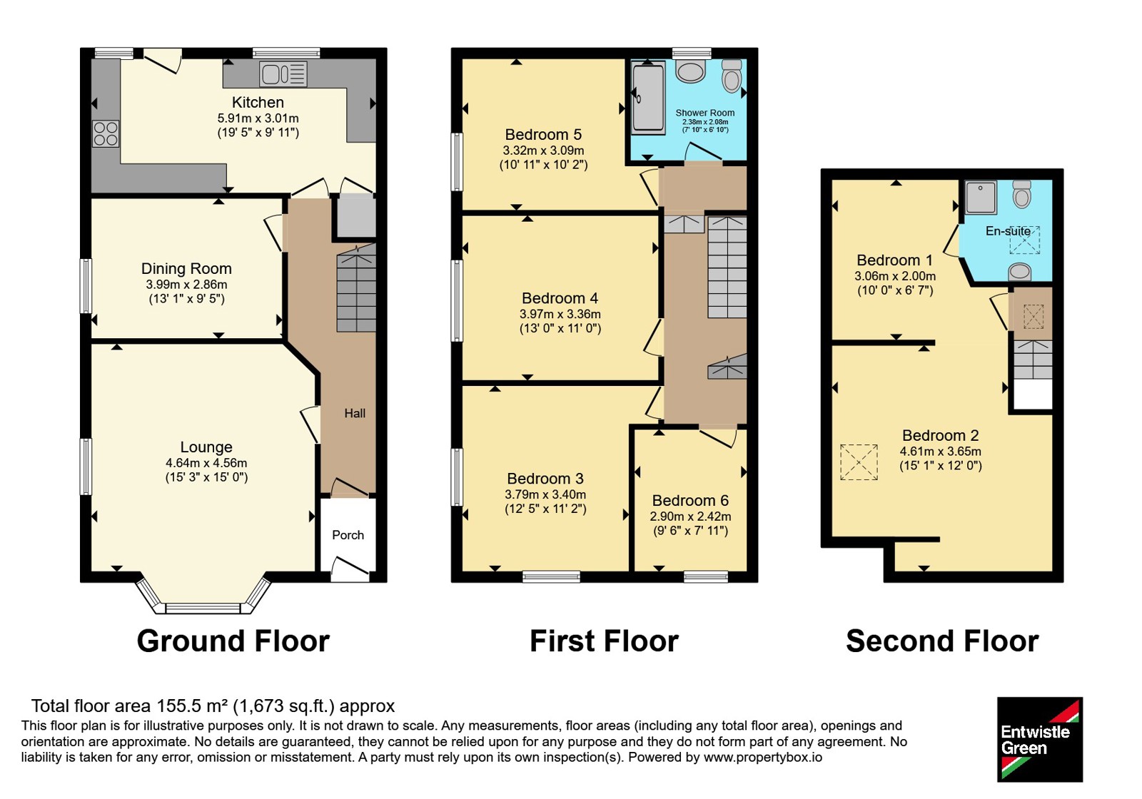71, Sherbourne Road, Lancashire floorplan