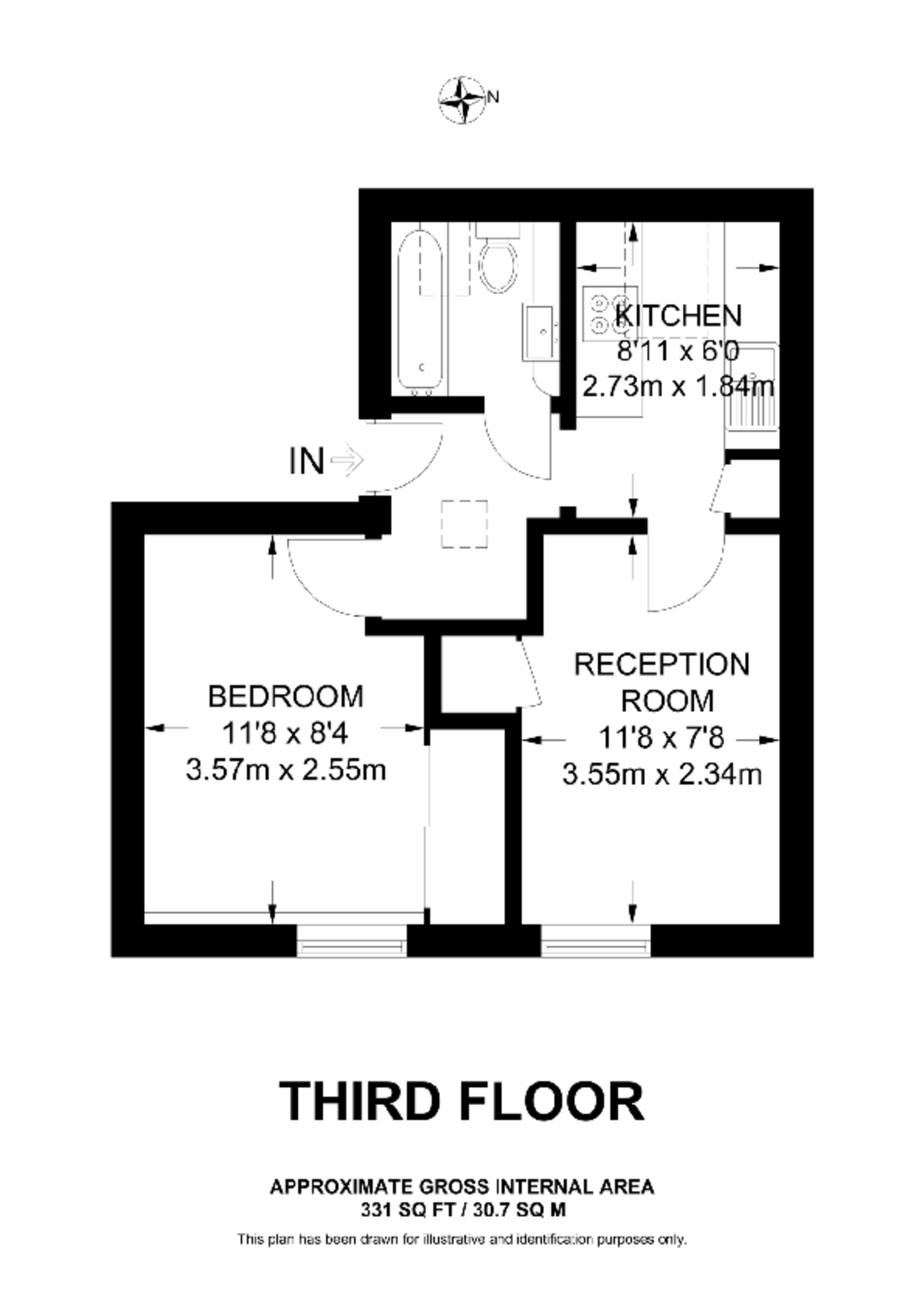 Carmalt Gardens, Putney floorplan