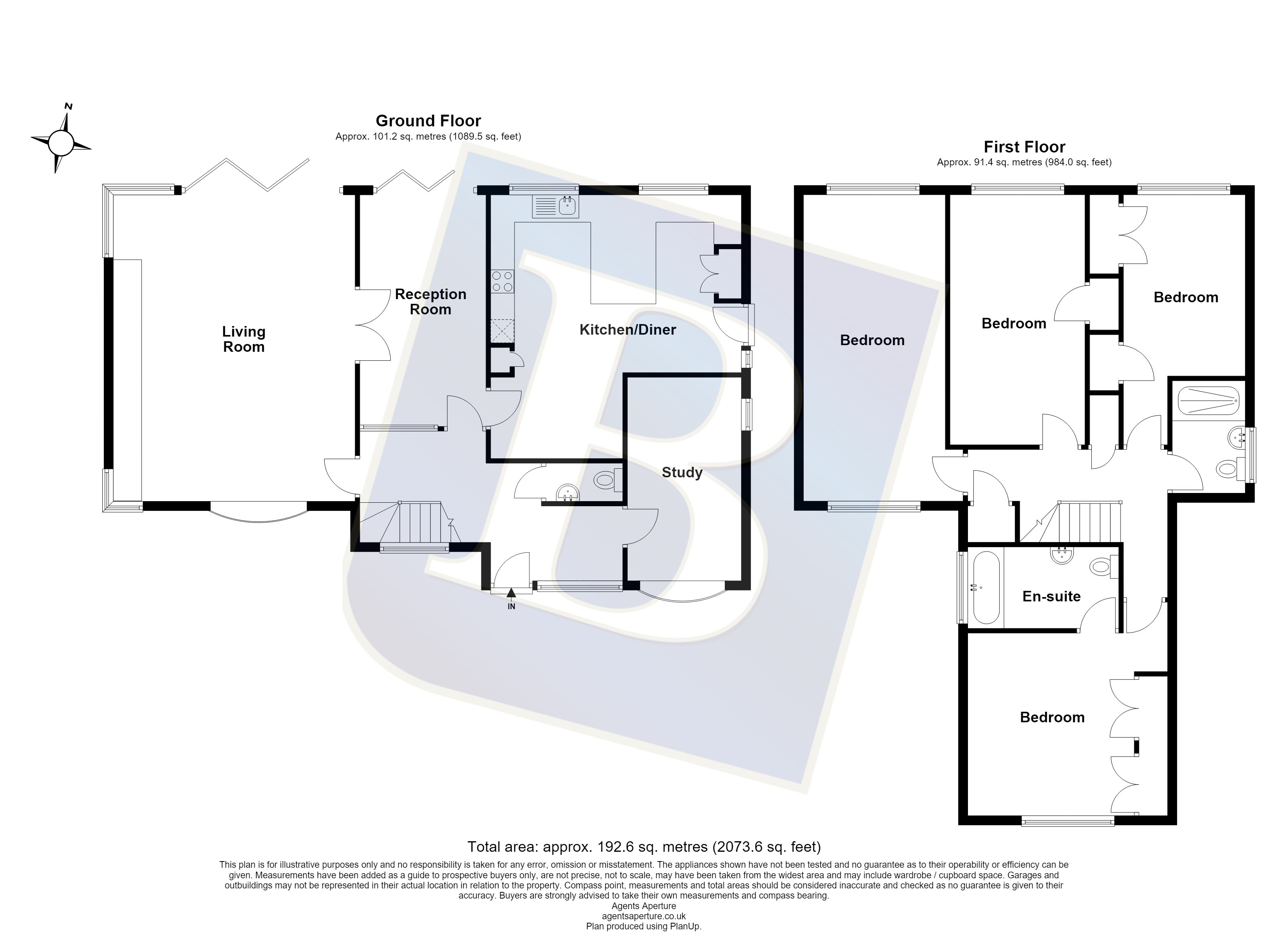 10, Parkland Avenue, Upminster floorplan