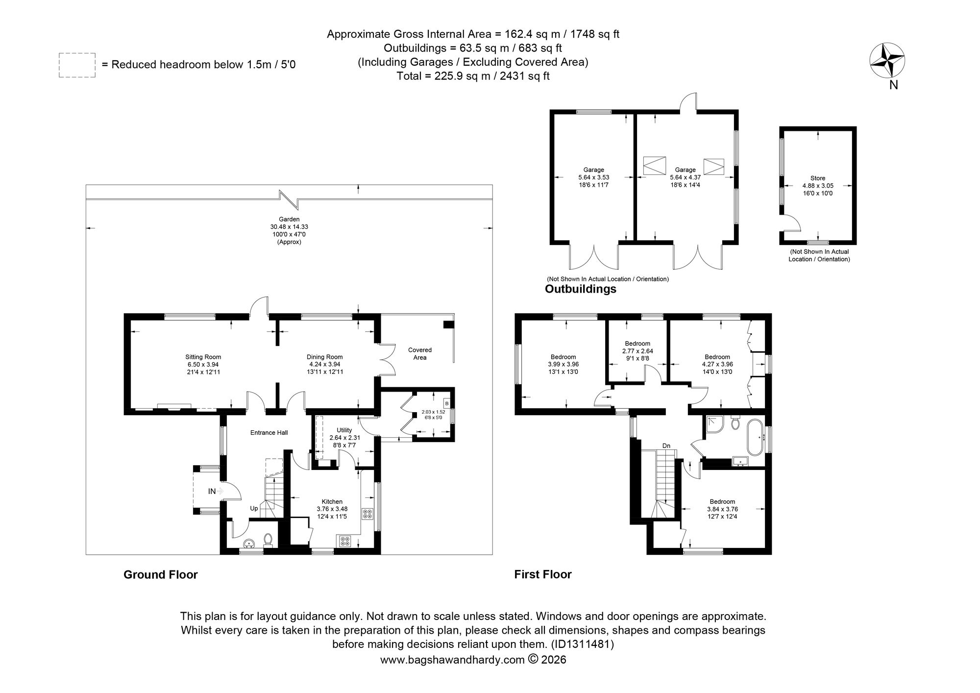 Buckhurst House, Burrswood, Tunbridge Wells floorplan