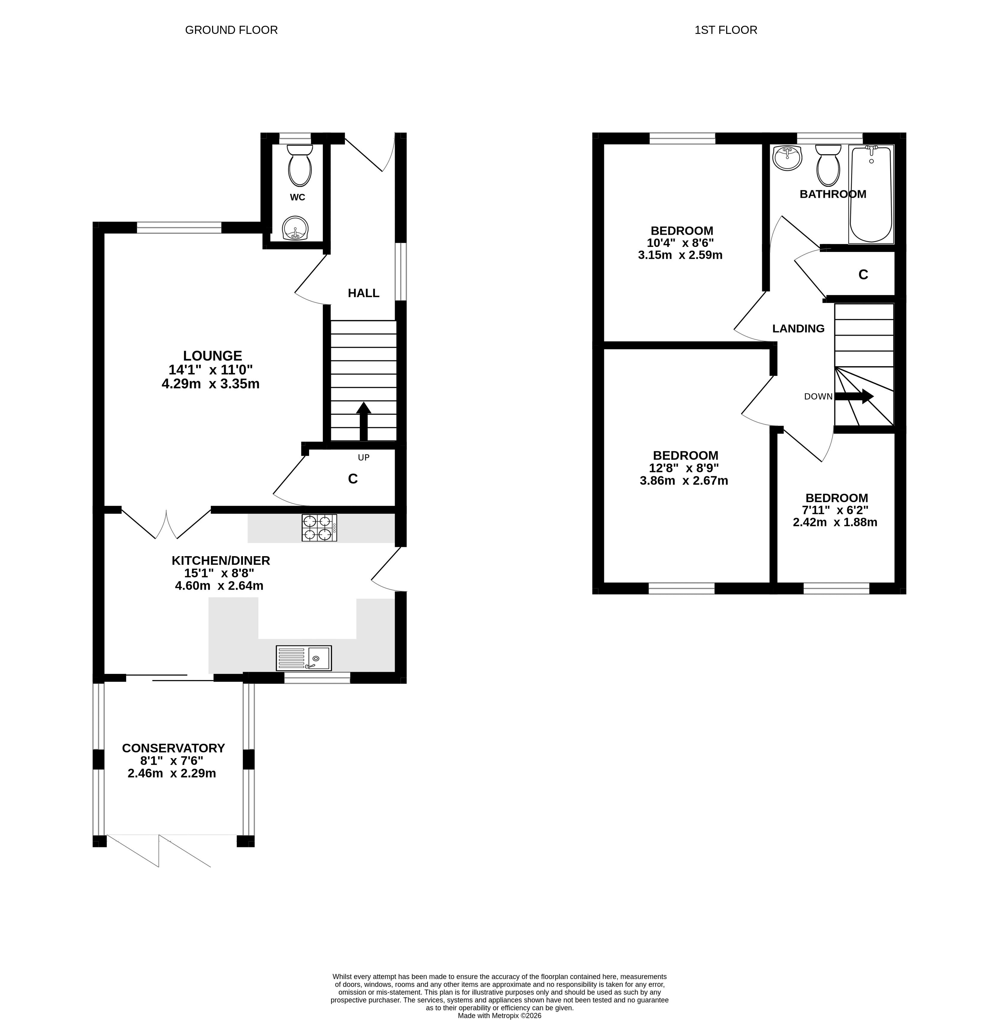 Old Warren, Norwich floorplan