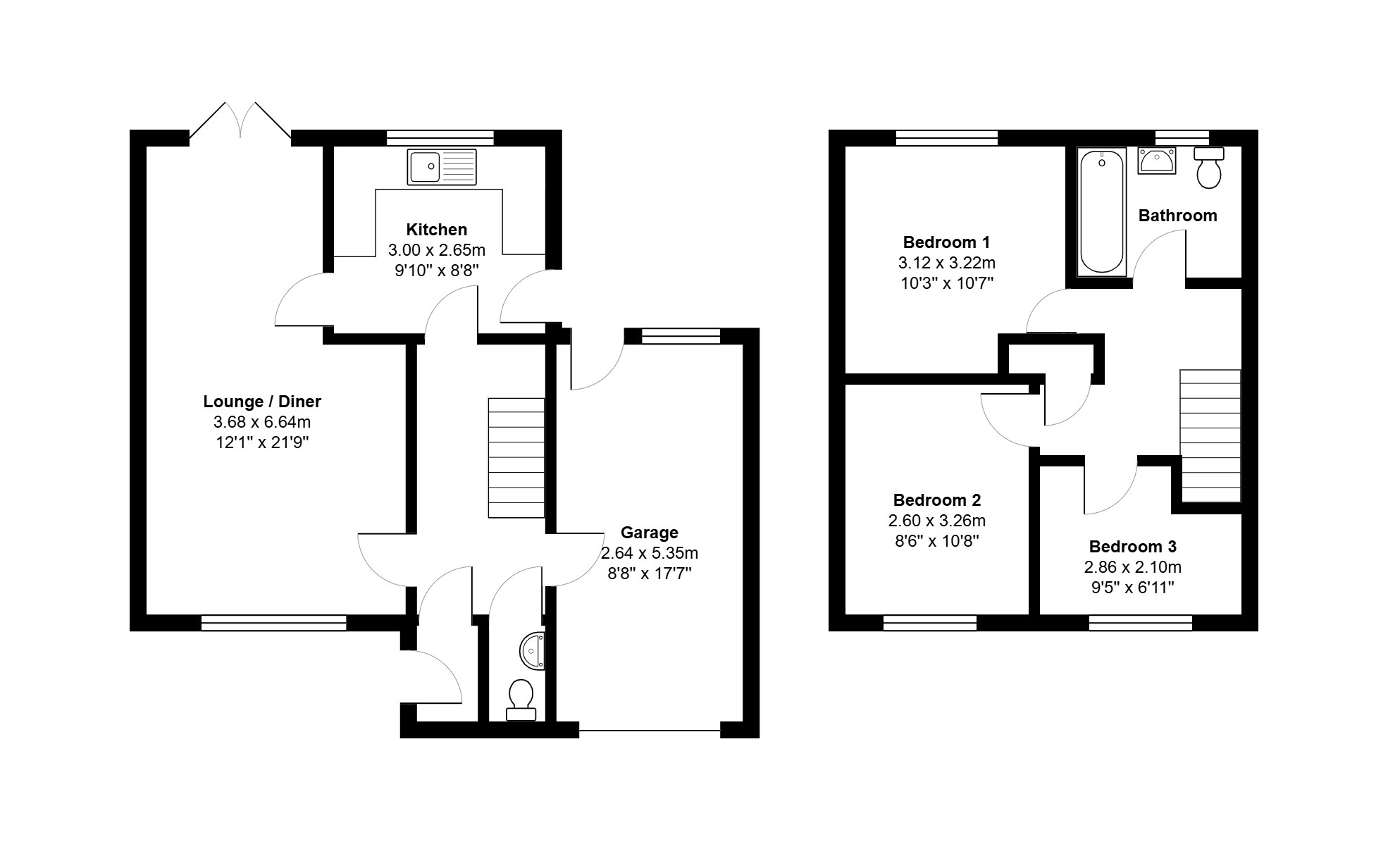 73, Mountbatten Road, King's Lynn floorplan