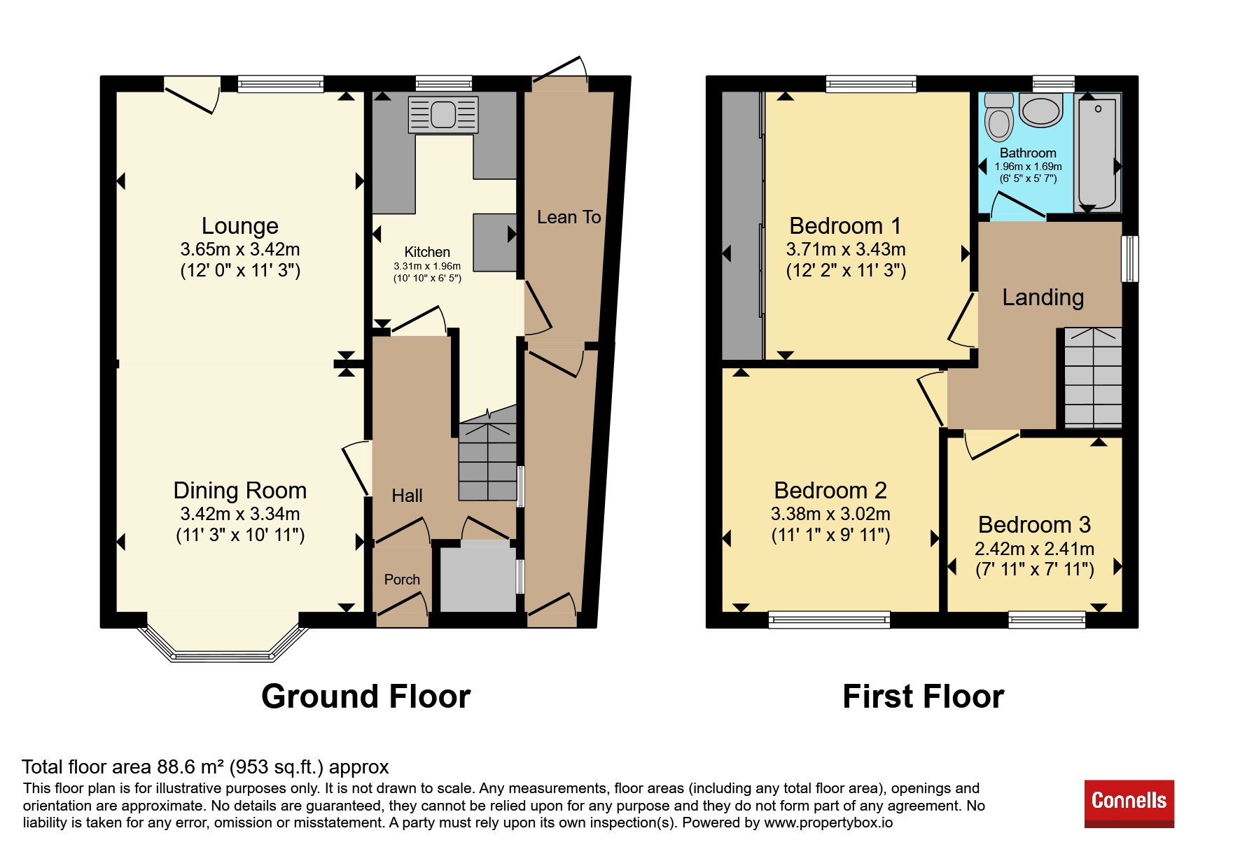 31, The Circle, Leicester floorplan