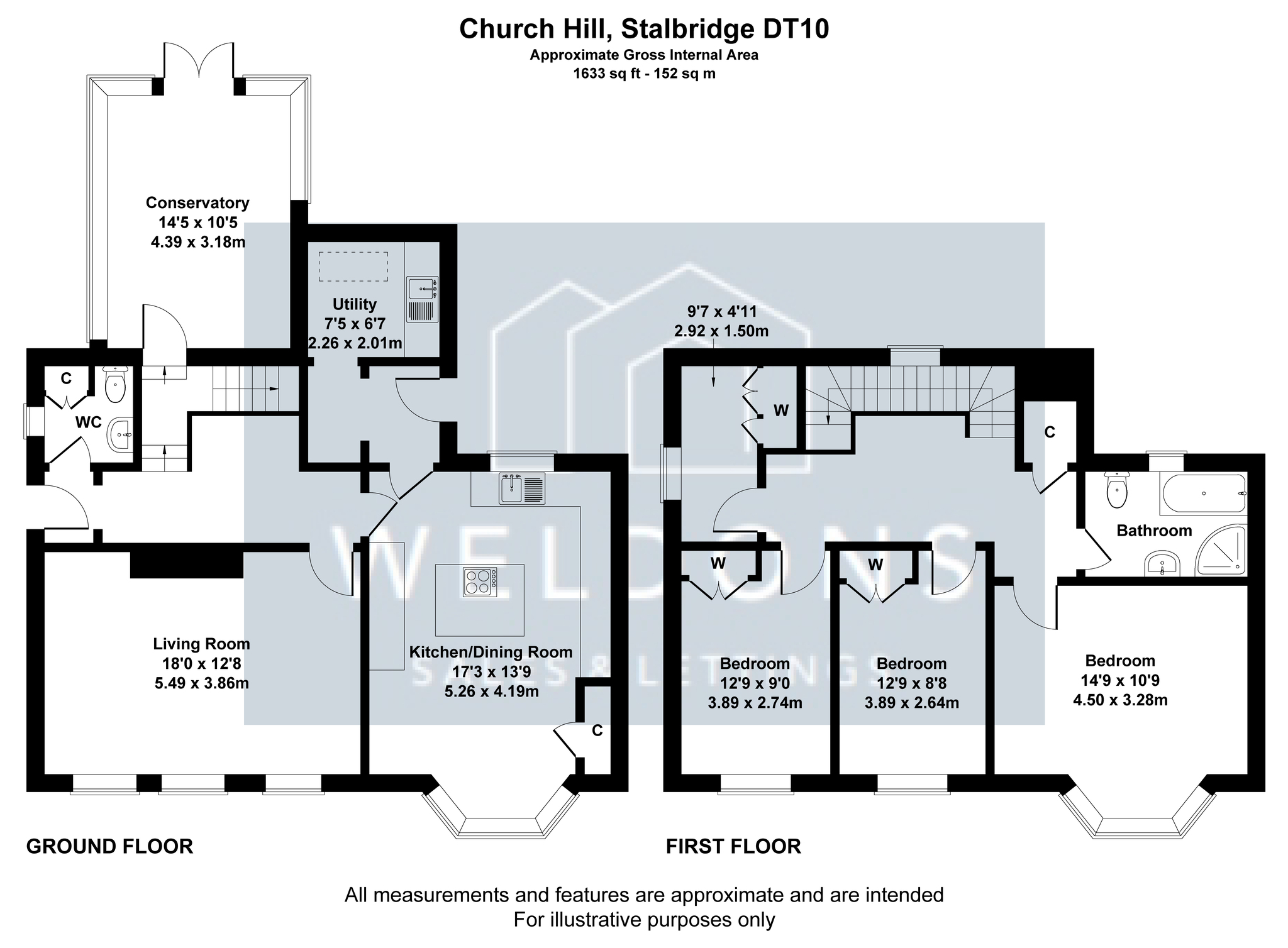 Simandnick, Church Hill, Stalbridge floorplan