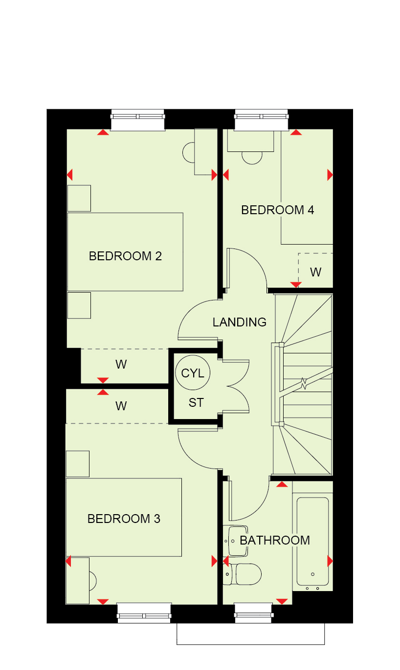 Hawking Close, Aylesford floorplan