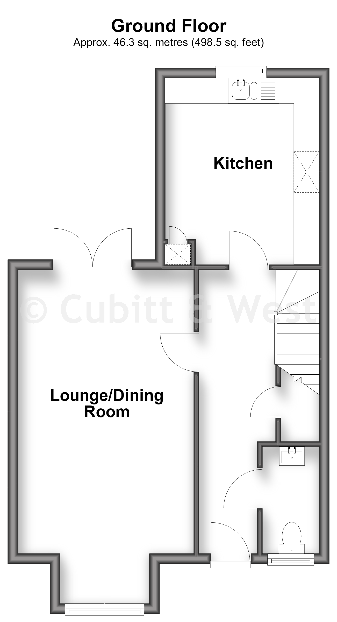87, Sunte Avenue, Haywards Heath floorplan
