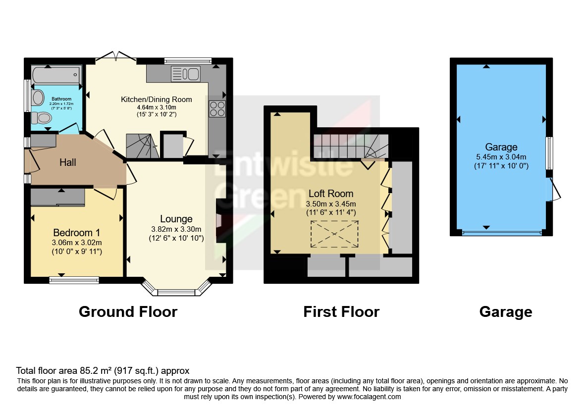 22, Laureston Avenue, Morecambe floorplan