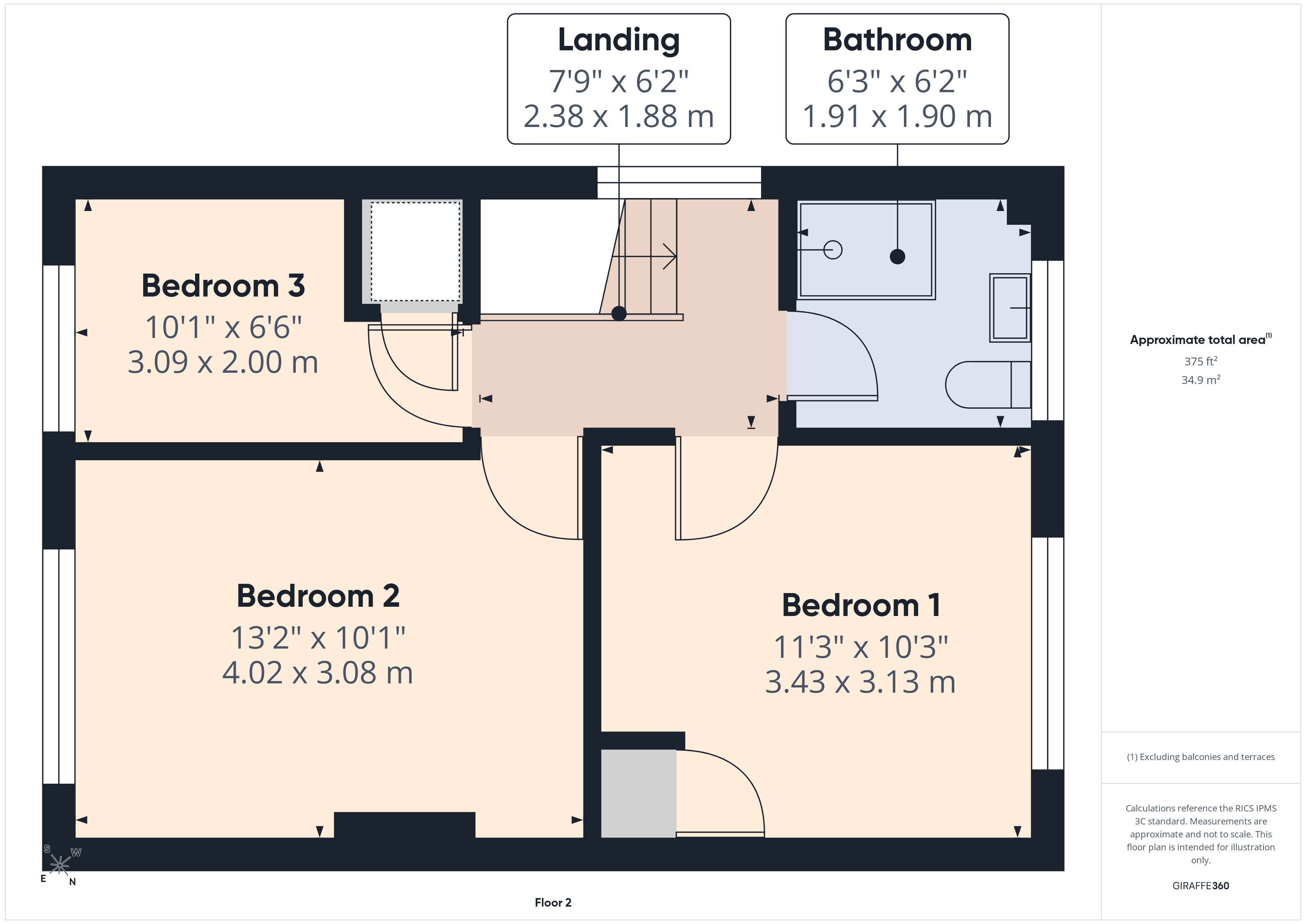 Duke Close, Nottingham floorplan